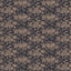 Brocade Wallpaper in Black/Tan I, 52" x 132"