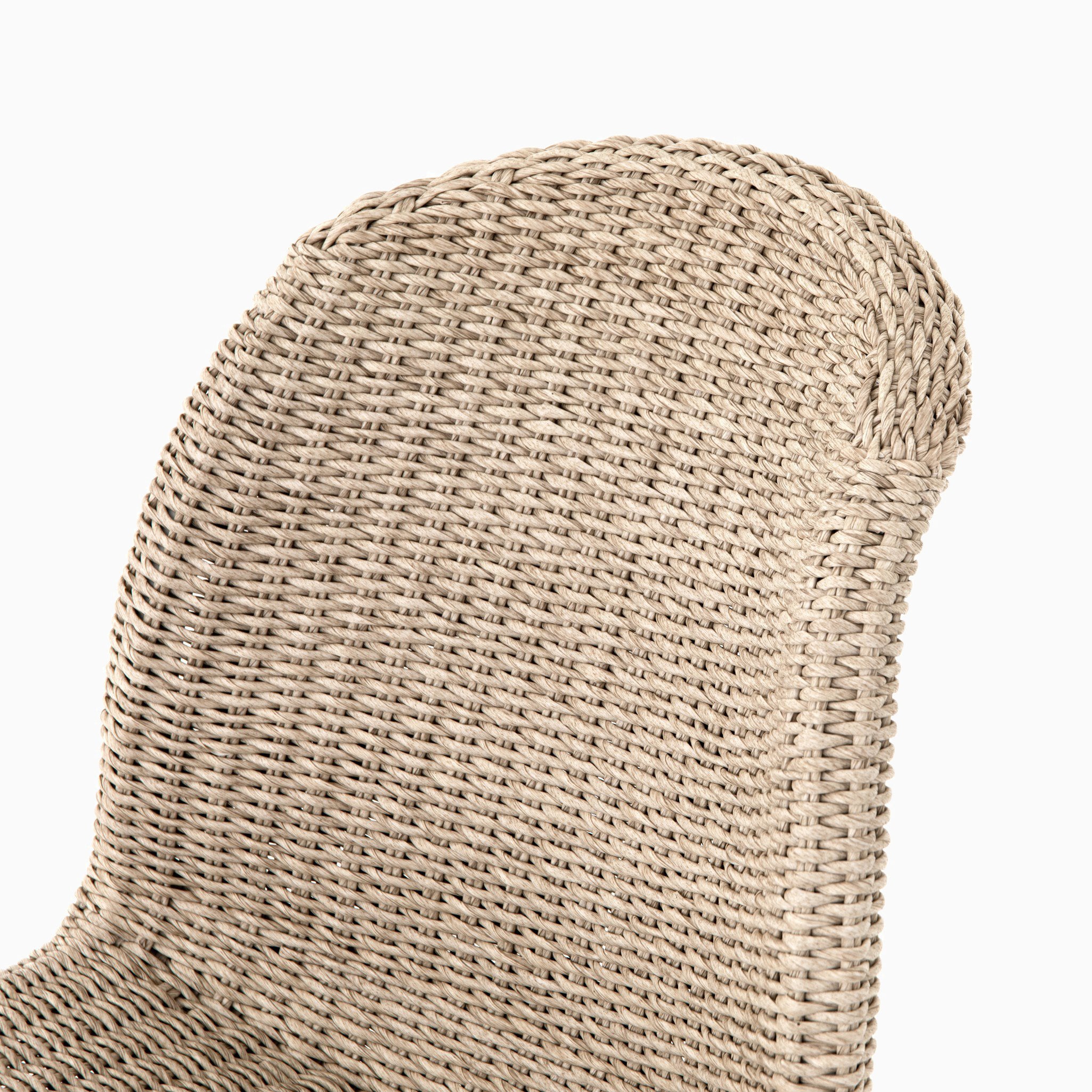 Calandor Outdoor Dining Chair in Vintage White