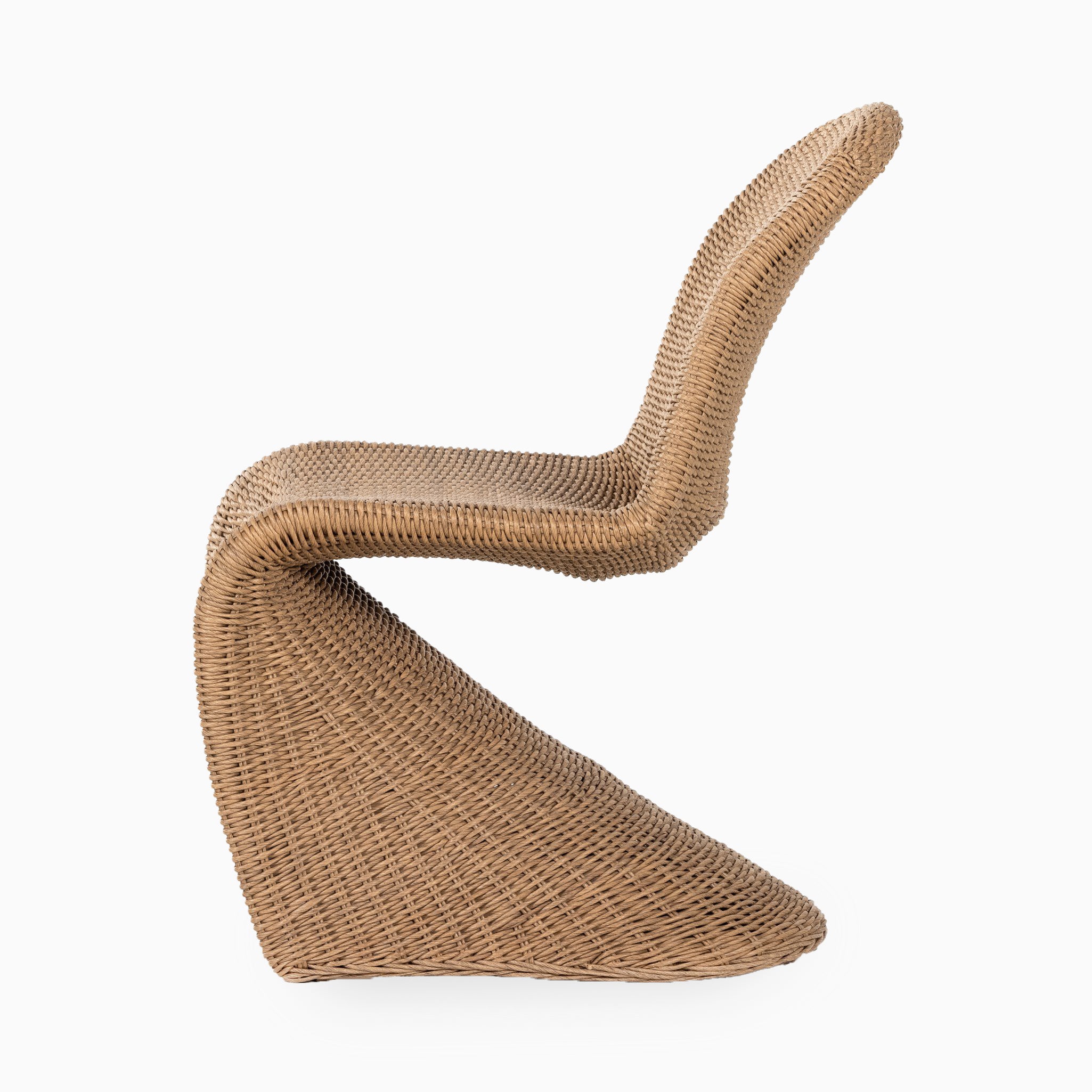 Calandor Outdoor Dining Chair in Vintage Natural