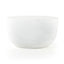 Verdanta Outdoor End Table in Matte White Cast Aluminum