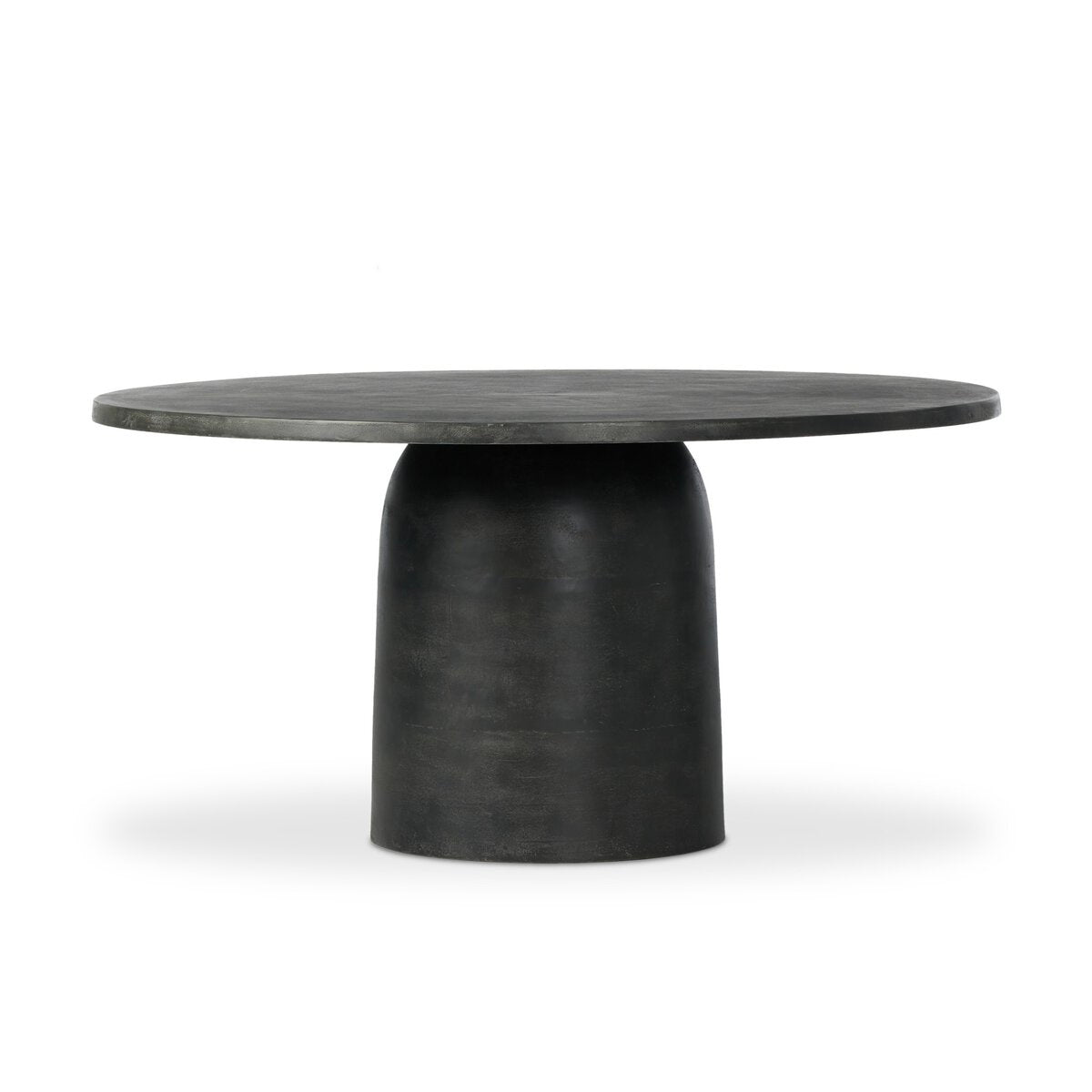 Verdanta Outdoor Dining Table in Aged Grey, 60"
