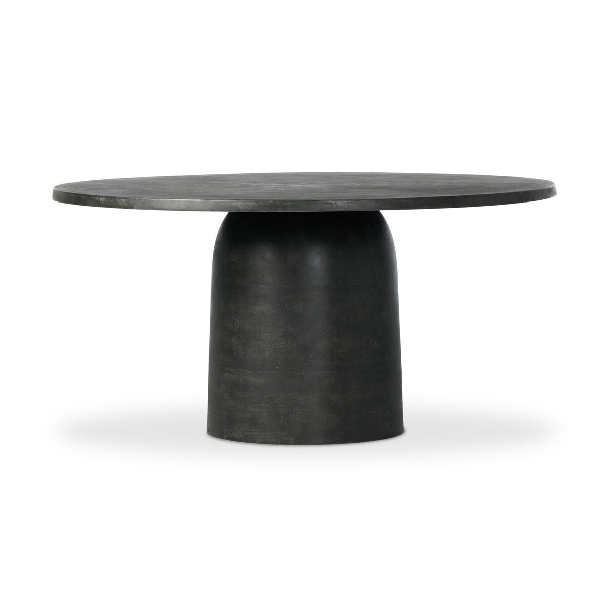 Verdanta Outdoor Dining Table in Aged Grey, 60"