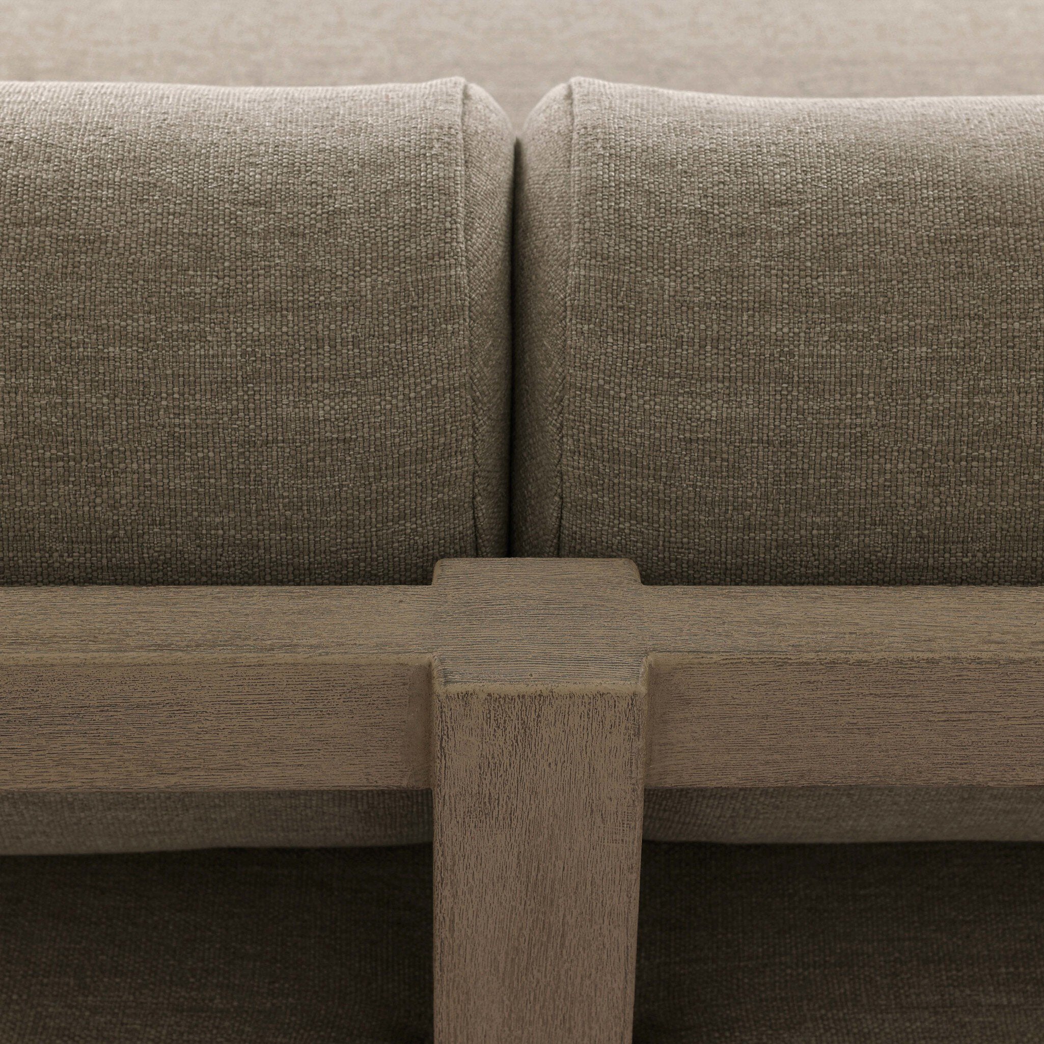 Riverton Outdoor Sofa in Alessi Fawn, 106"