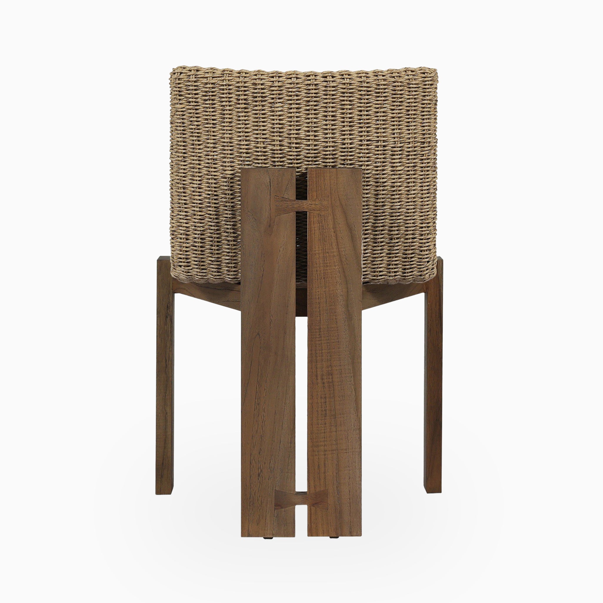 Marinell Outdoor Dining Chair in Faux Hyacinth