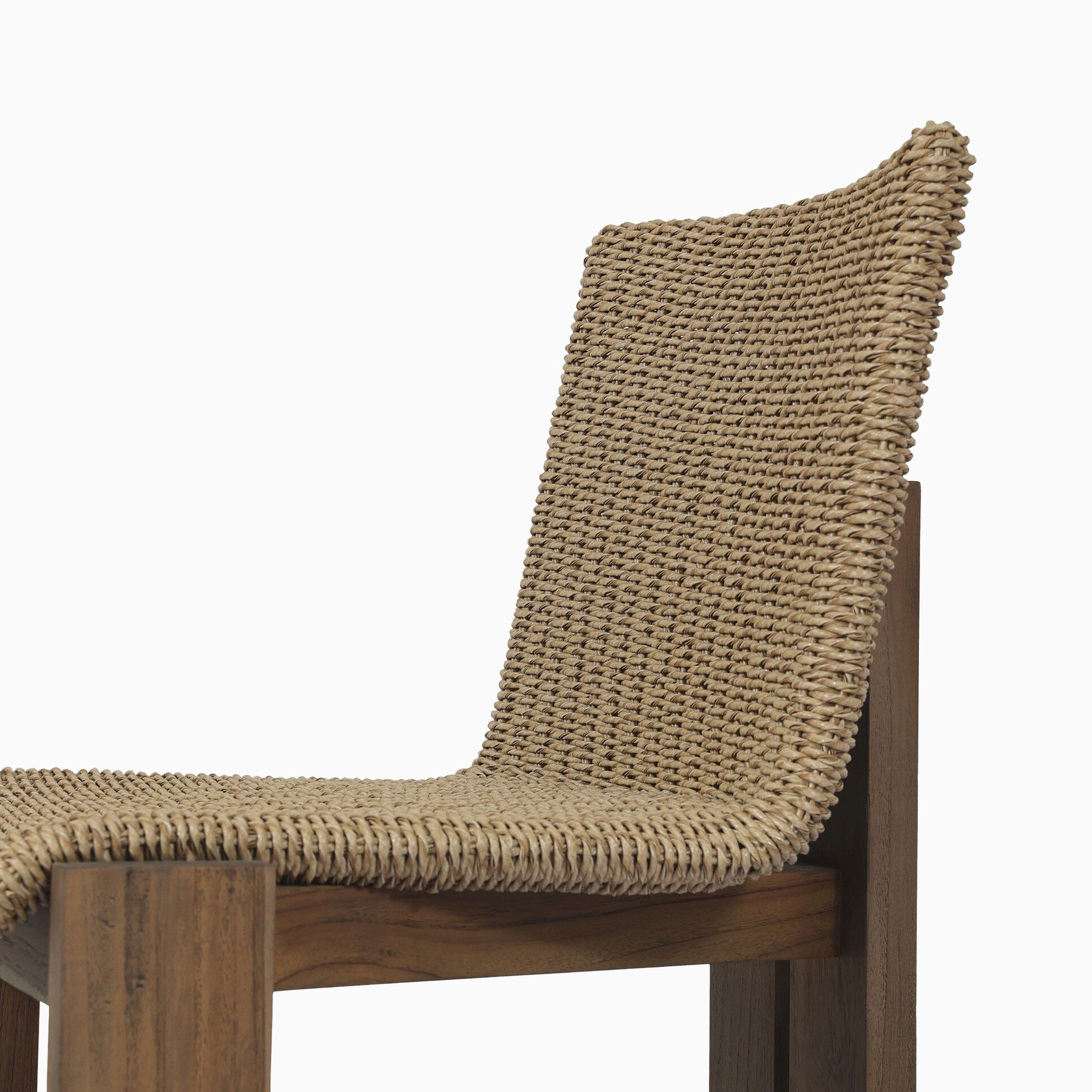 Marinell Outdoor Dining Chair in Faux Hyacinth