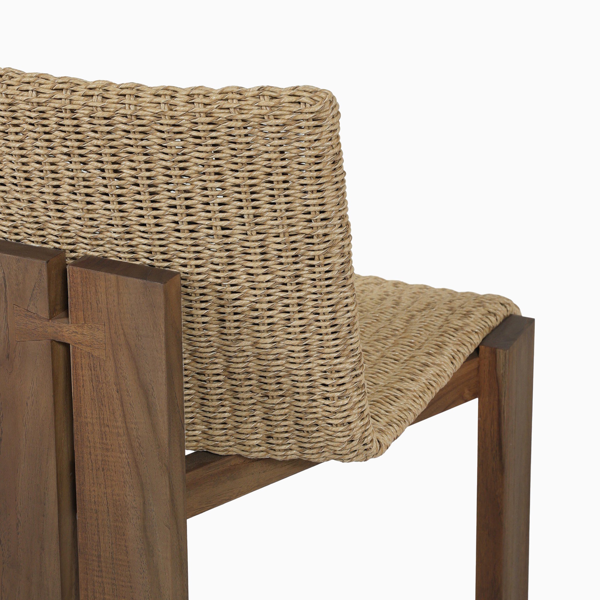 Marinell Outdoor Dining Chair in Faux Hyacinth