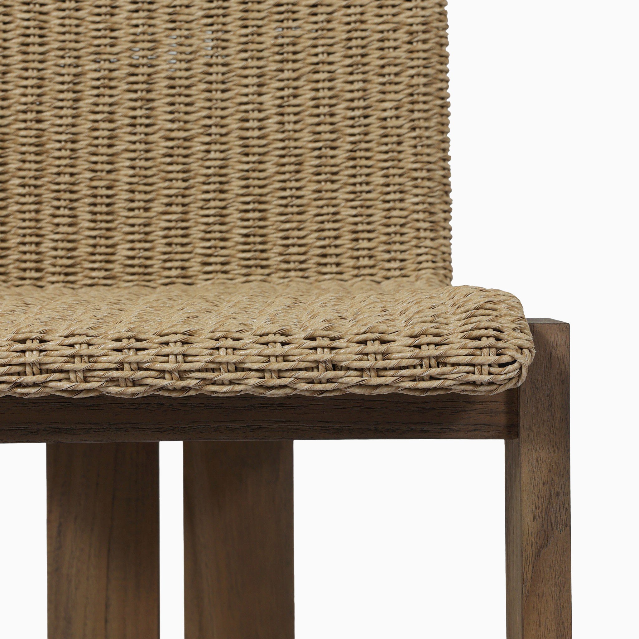 Marinell Outdoor Dining Chair in Faux Hyacinth