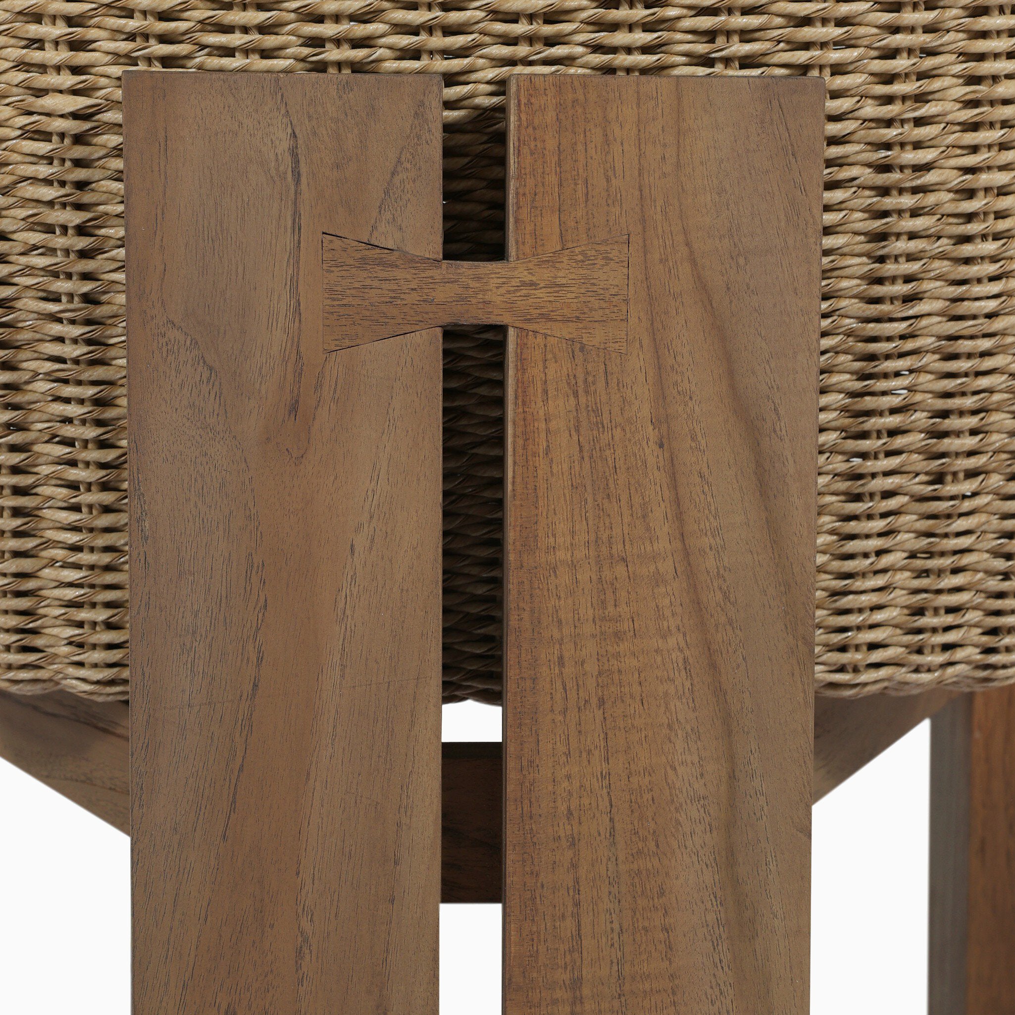 Marinell Outdoor Dining Chair in Faux Hyacinth