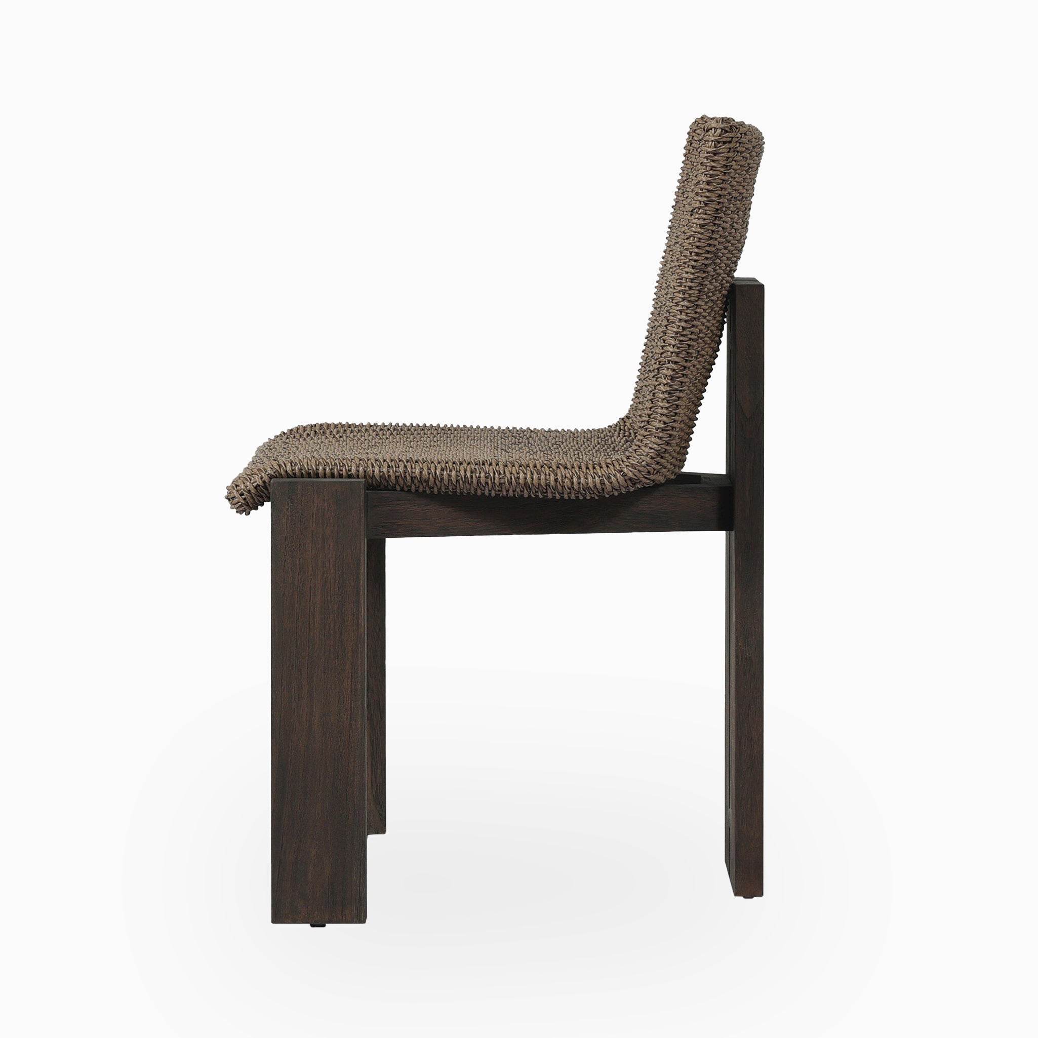 Marinell Outdoor Dining Chair in Faux Dark Hyacinth