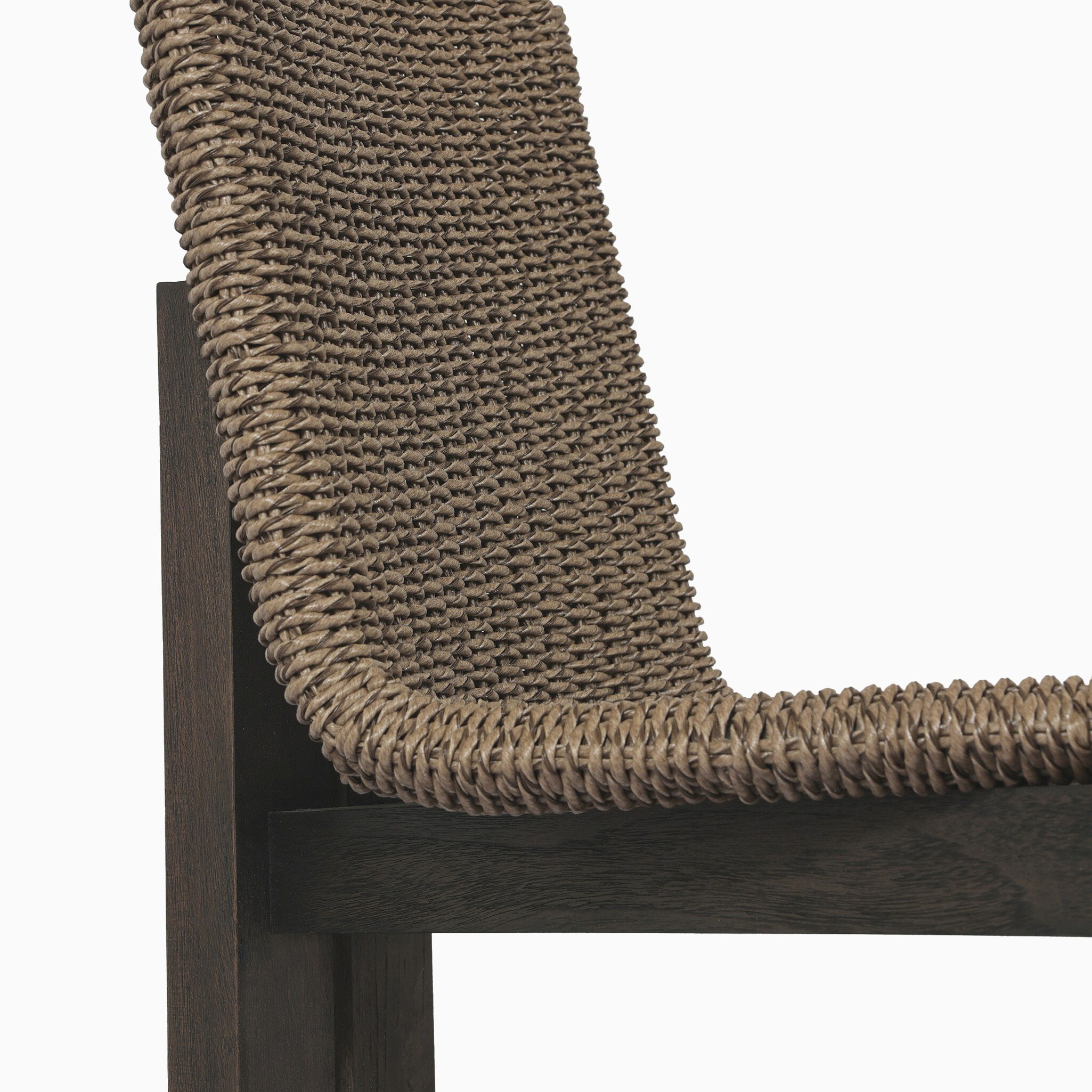 Marinell Outdoor Dining Chair in Faux Dark Hyacinth