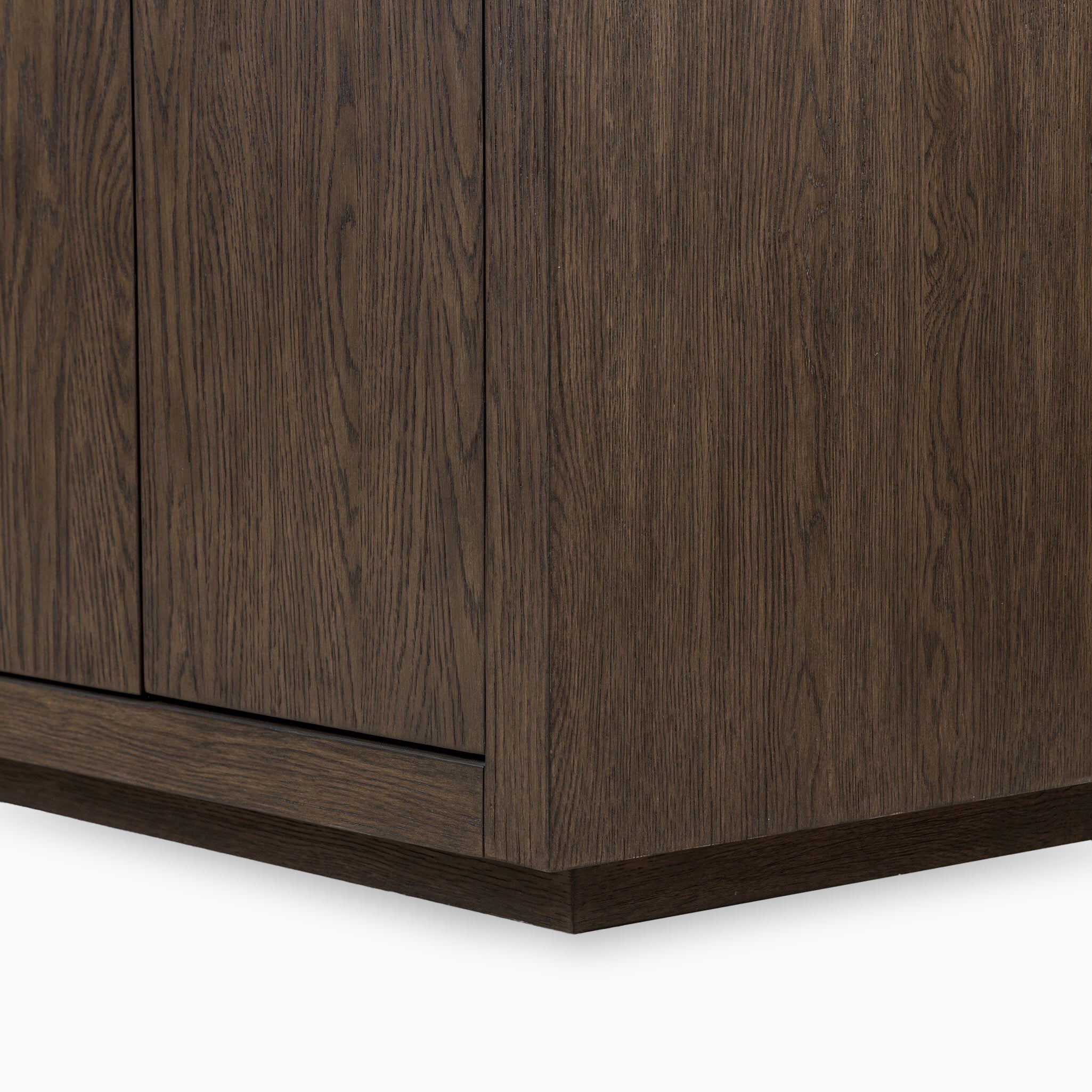 Alisa 72" Double Vanity in Satin Espresso Oak Veneer with Carrara Marble Top