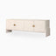 Bayfield Media Console in Ivory Painted Linen