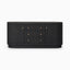 Boone Media Console in Black Linen