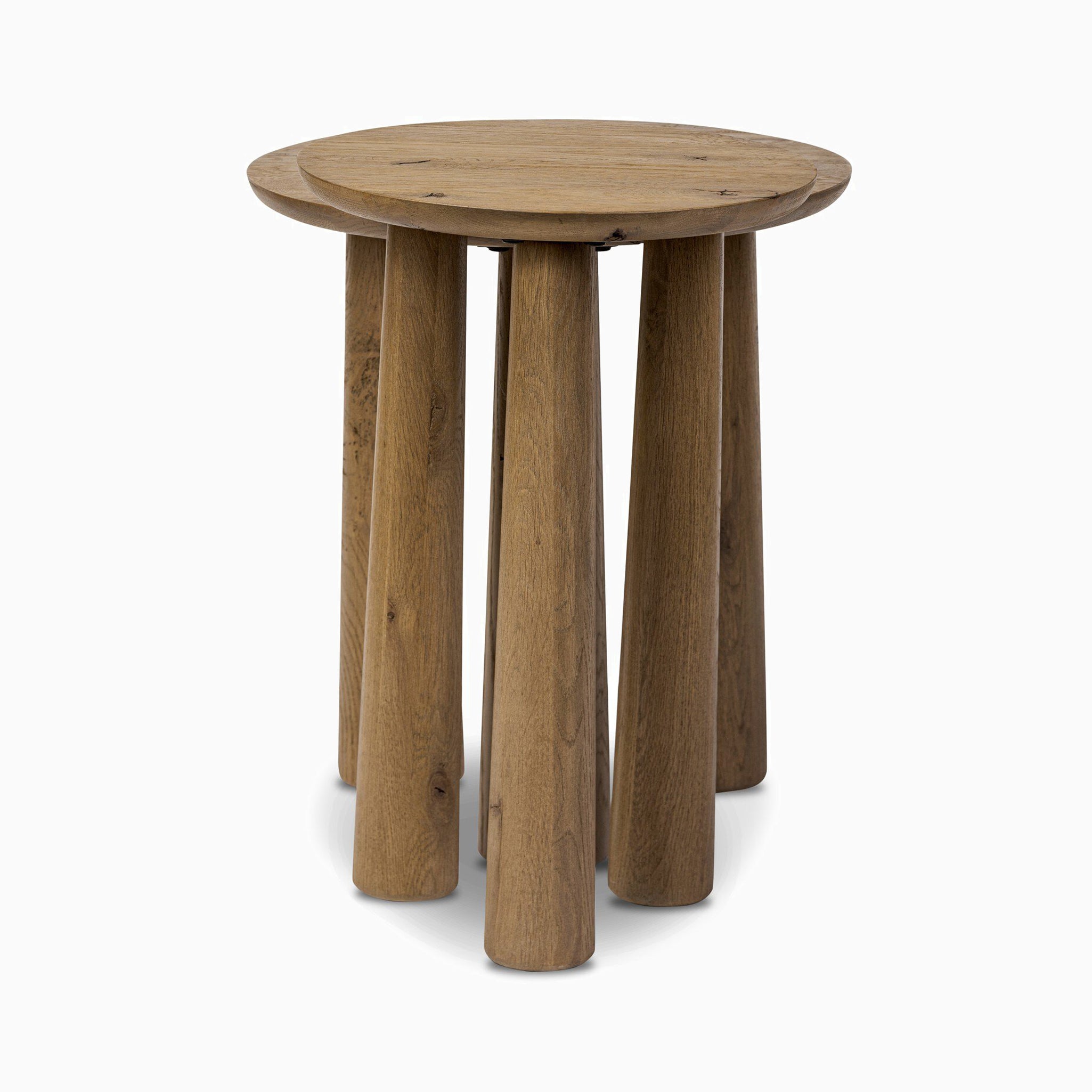 Oxford Nesting End Table Set in Drifted Oak