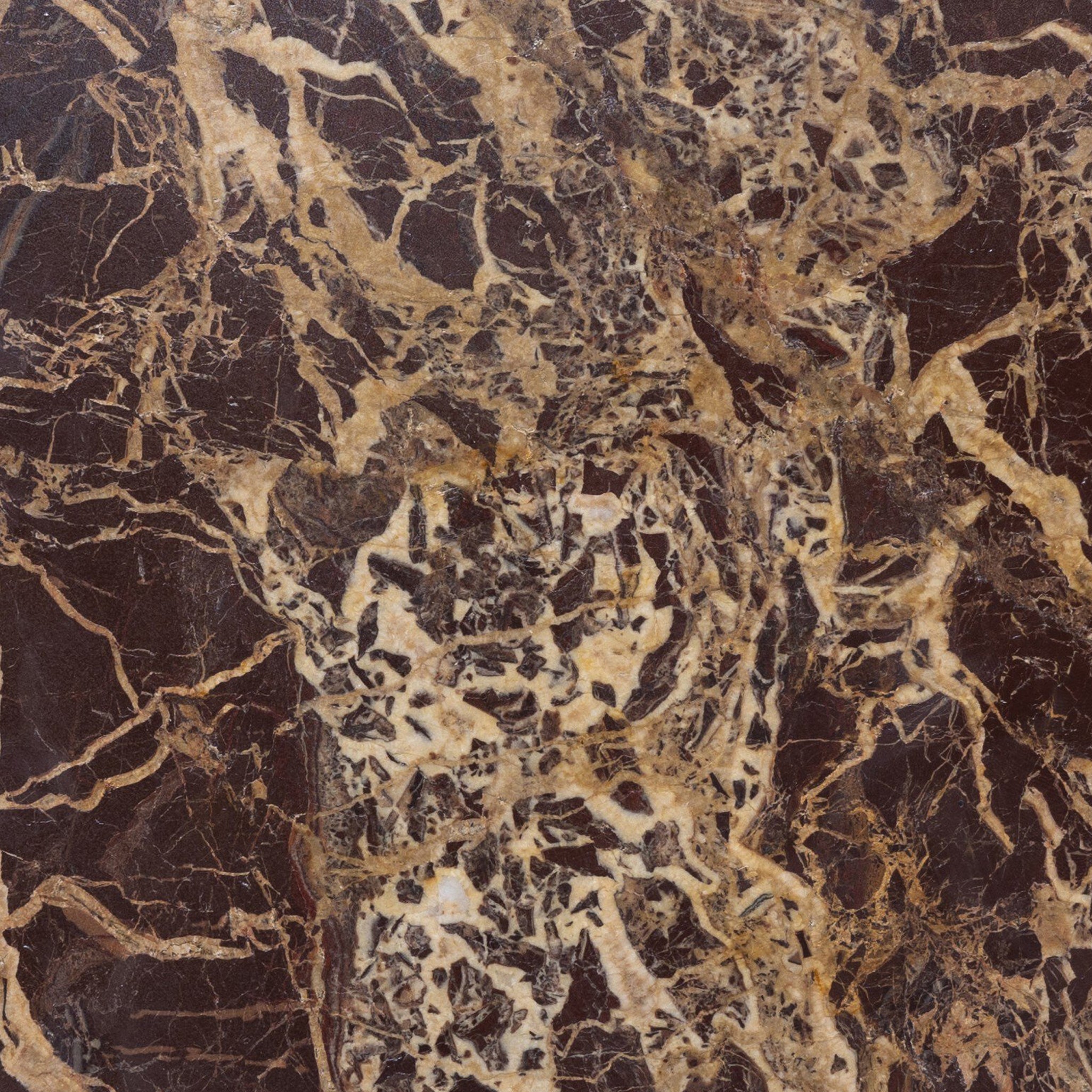 Sanders End Table in Garnet Marble