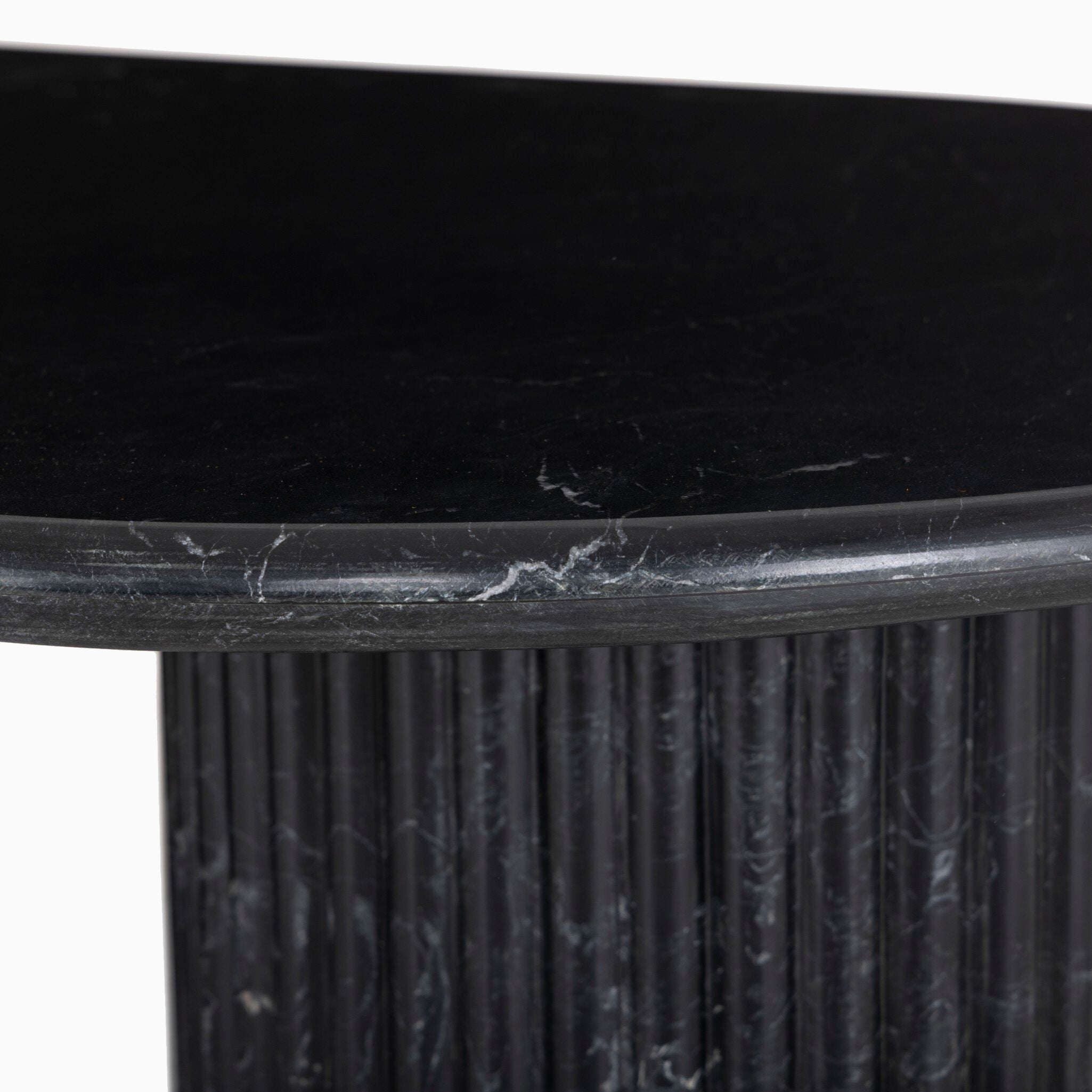 Summit Coffee Table in Black Marble