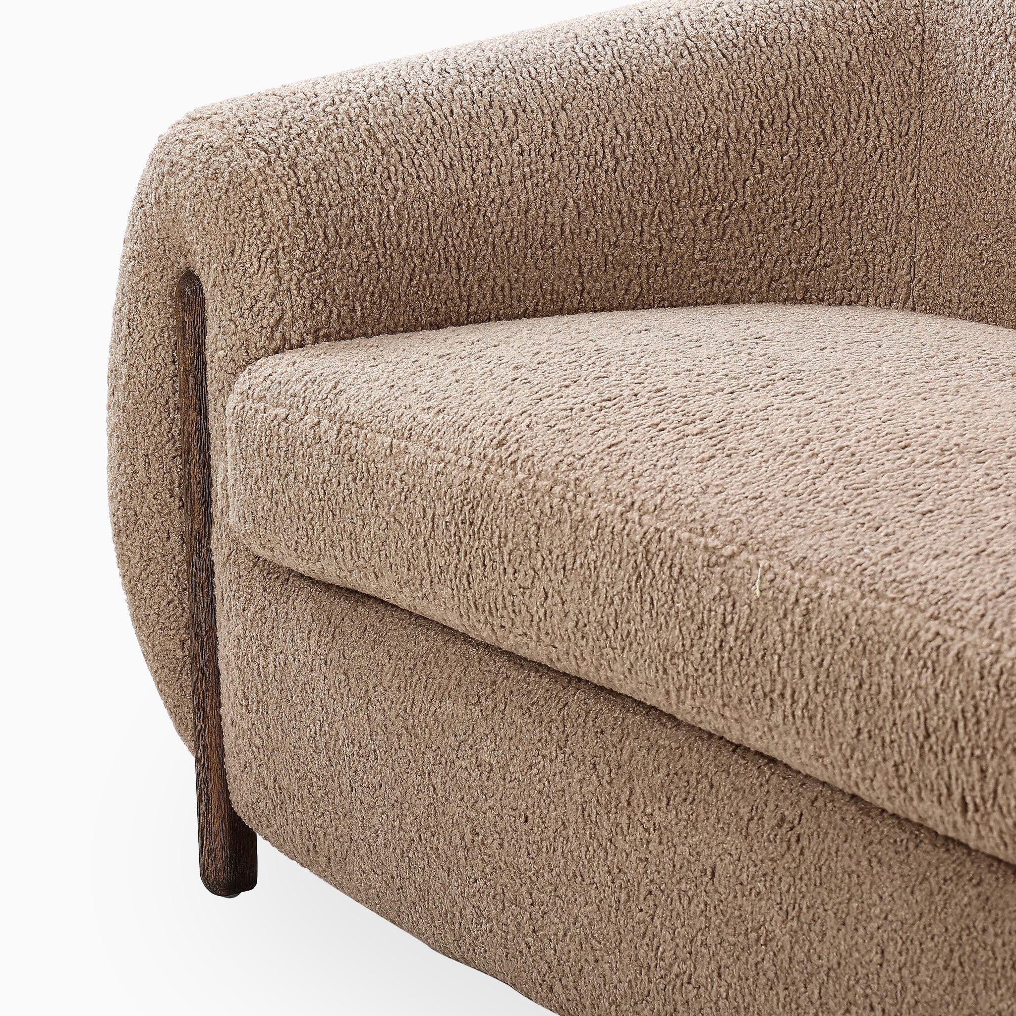 Benton Sofa in Sheepskin Camel
