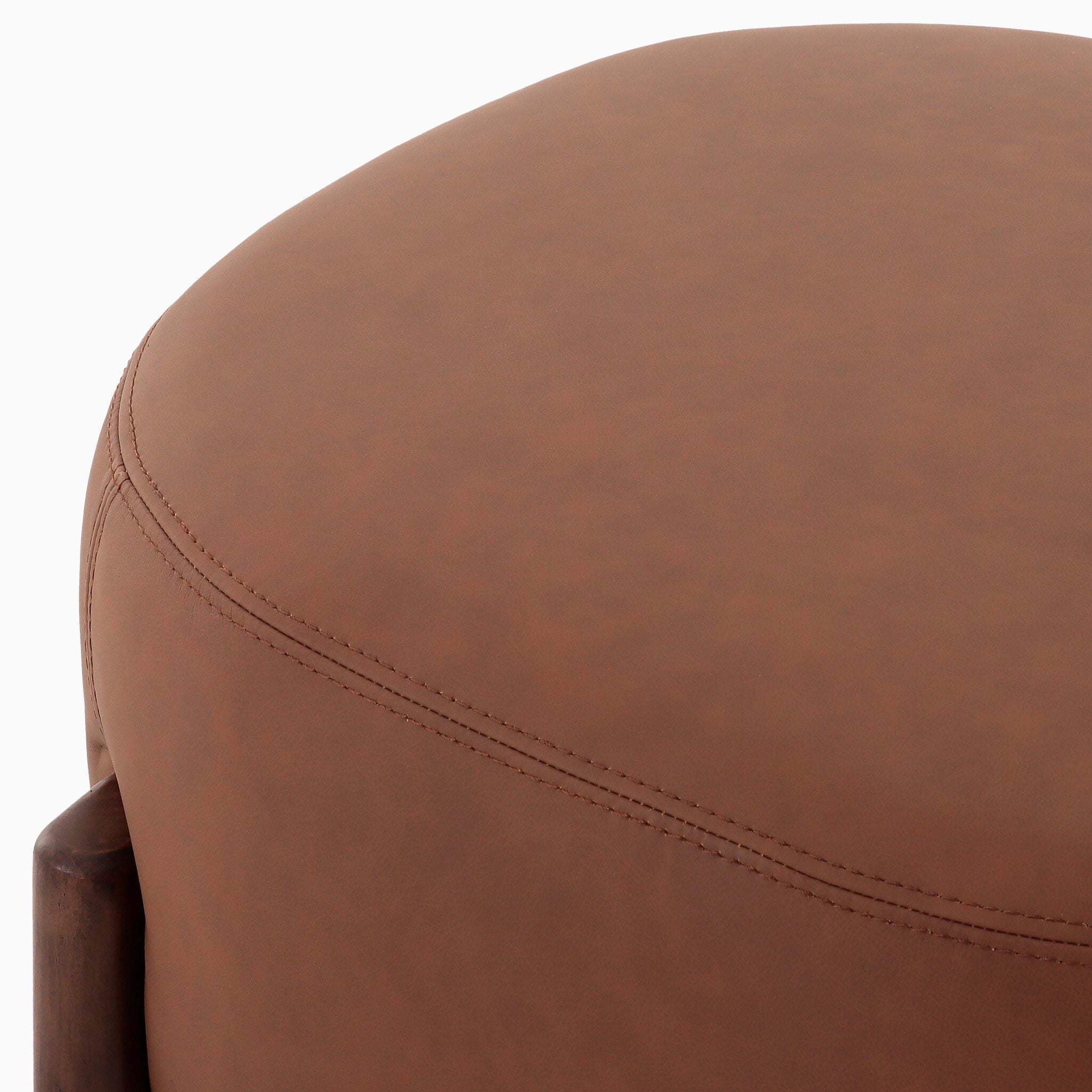 Amira Accent Stool in Maestro Cigar
