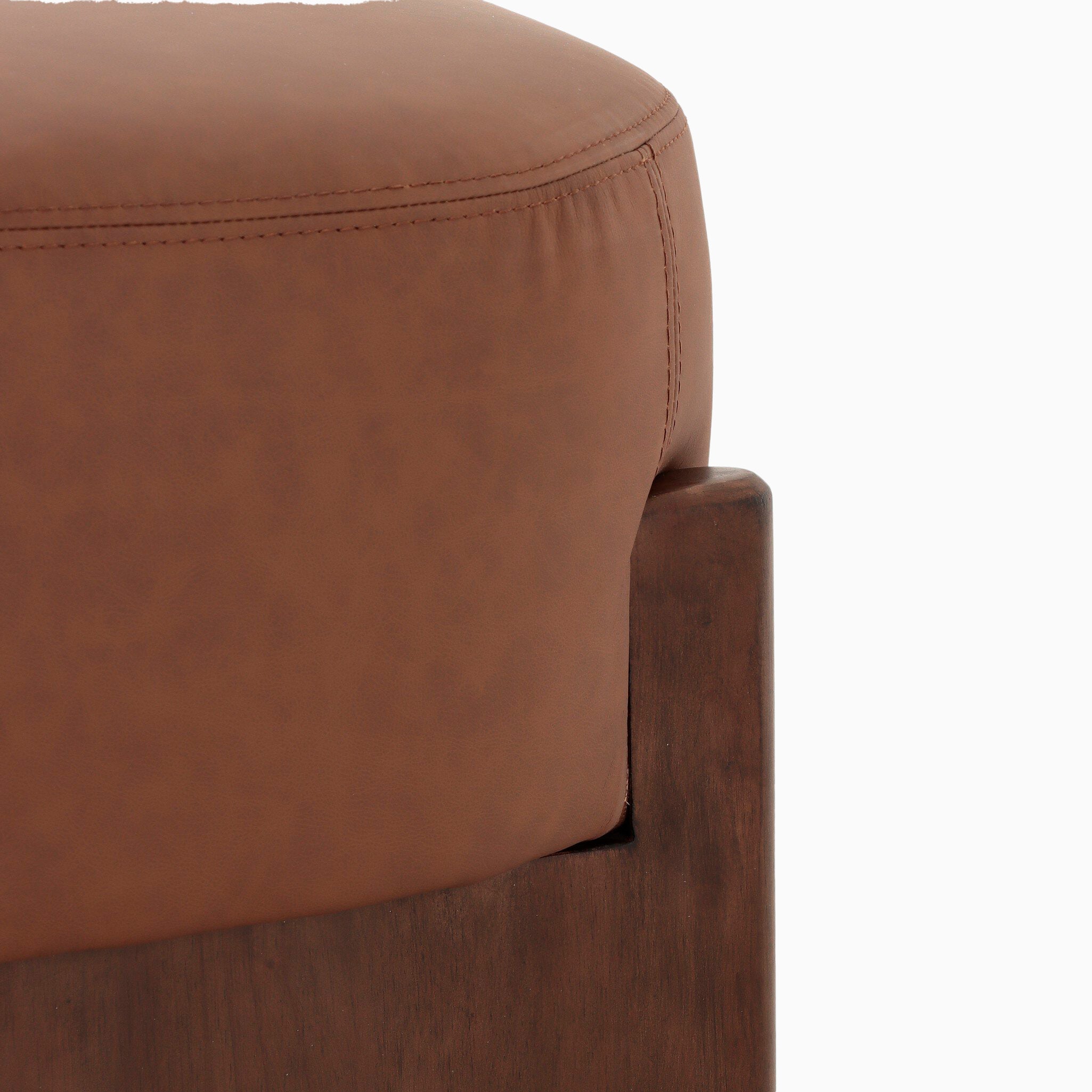 Amira Accent Stool in Maestro Cigar