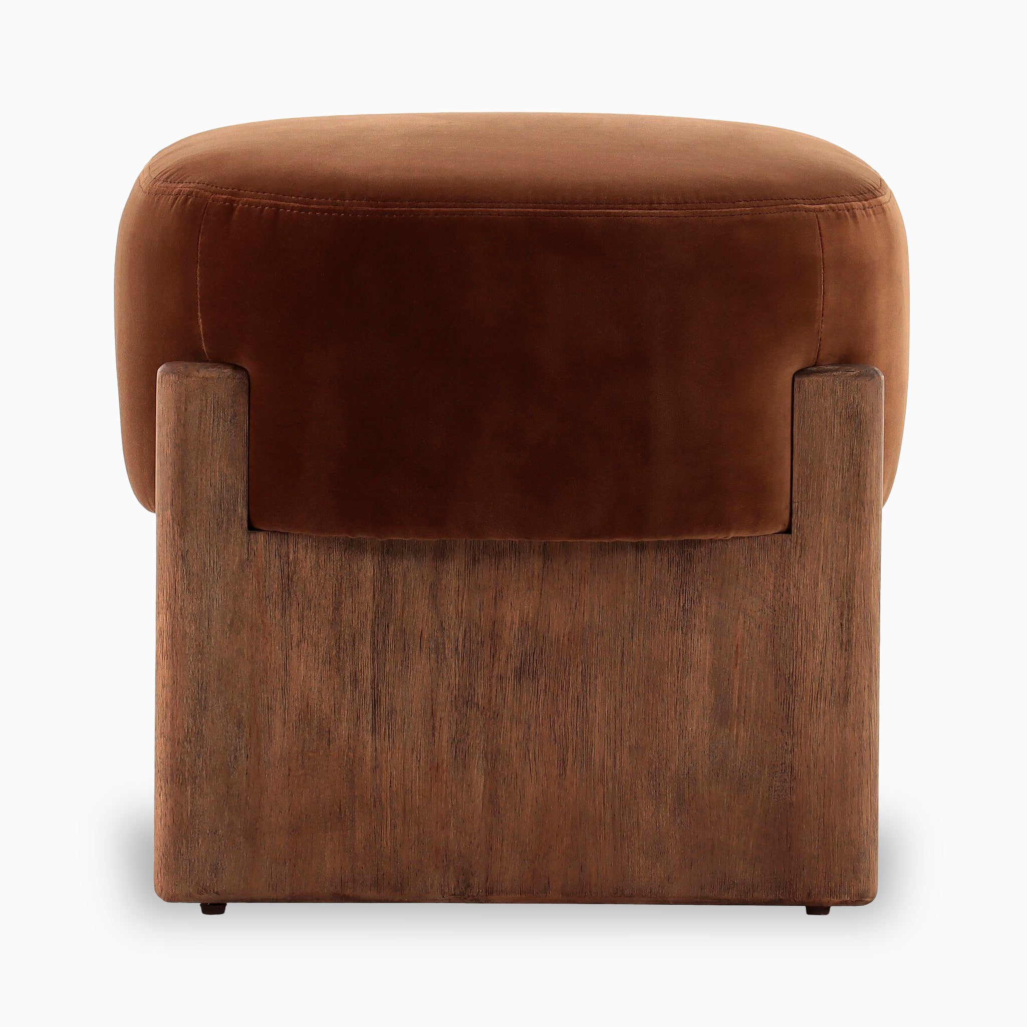 Amira Accent Stool in Surrey Ochre