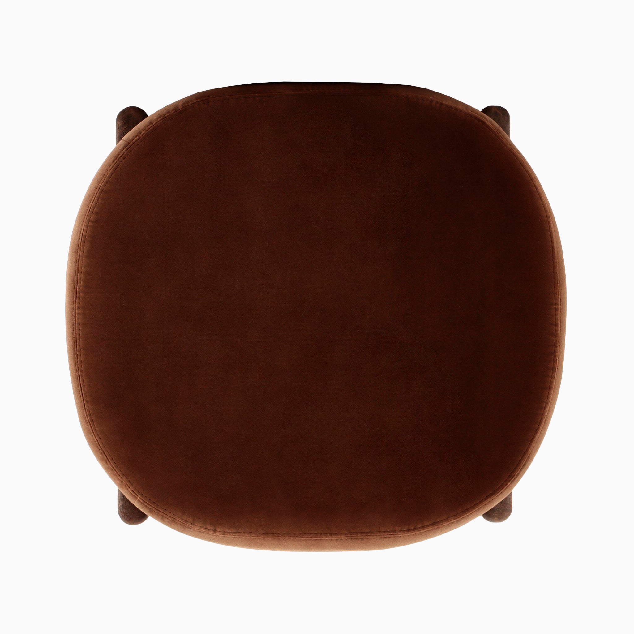 Amira Accent Stool in Surrey Ochre