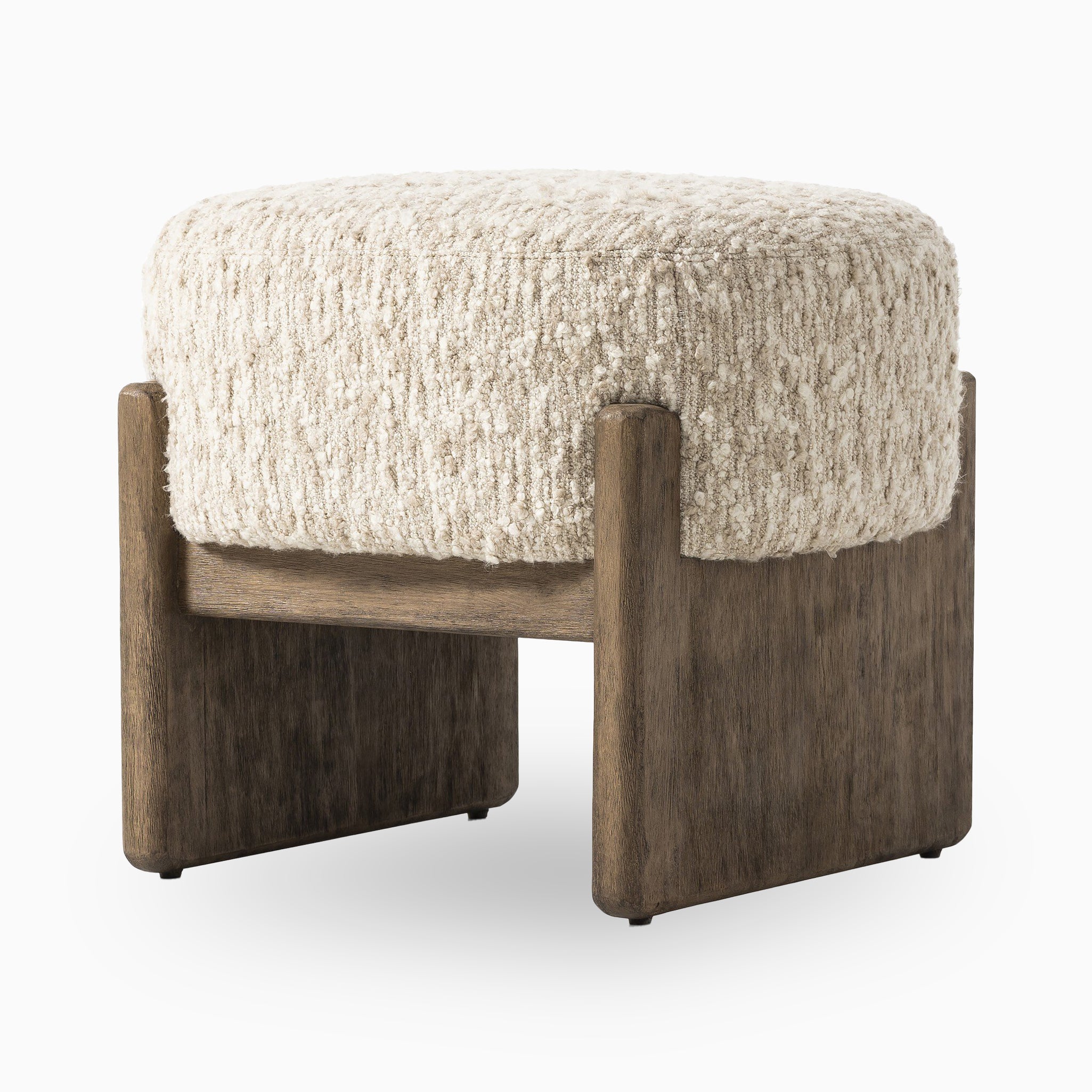 Amira Accent Stool in Solema Cream
