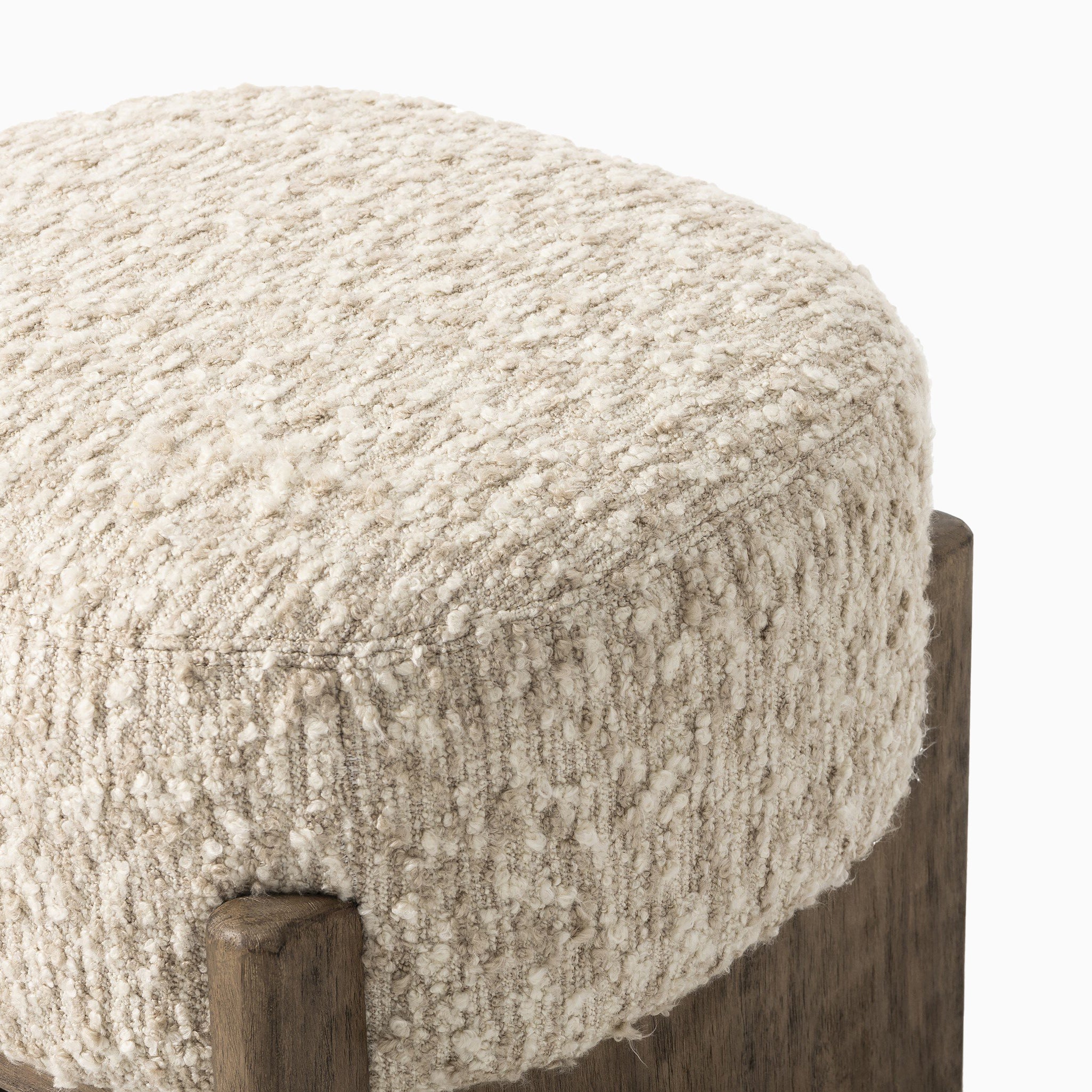 Amira Accent Stool in Solema Cream