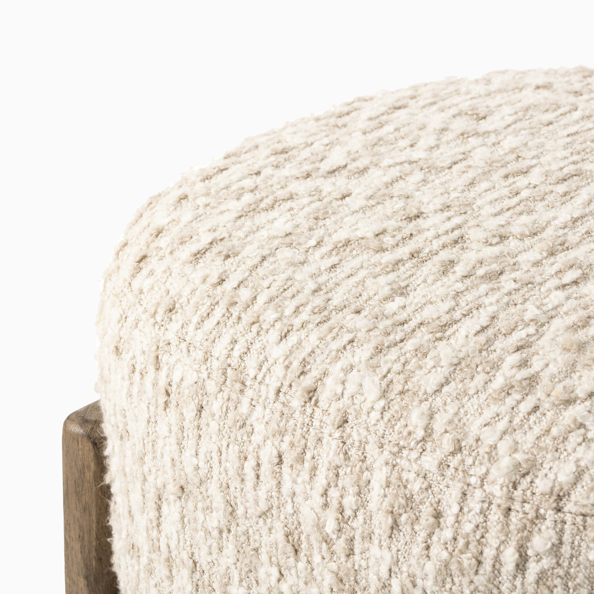 Amira Accent Stool in Solema Cream