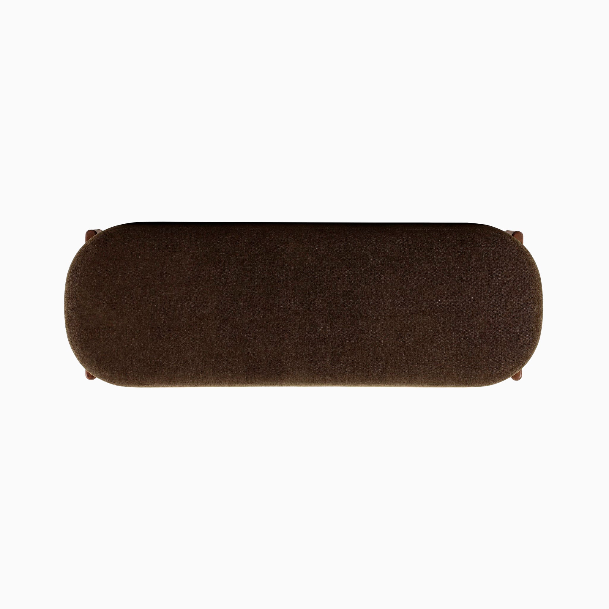 Amira Accent Bench in Sutton Olive, 60"