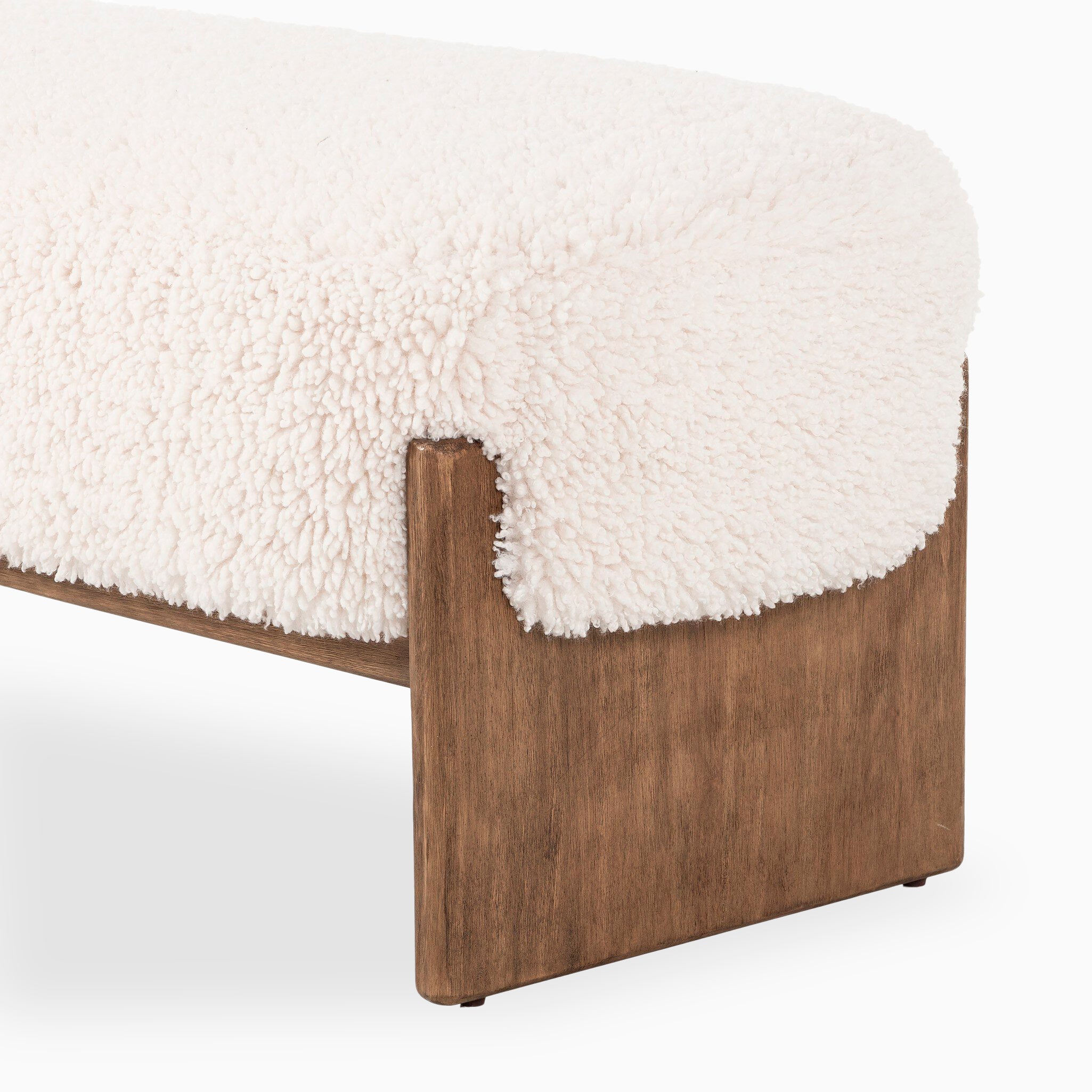 Amira Accent Bench in Andes Natural, 75.5"