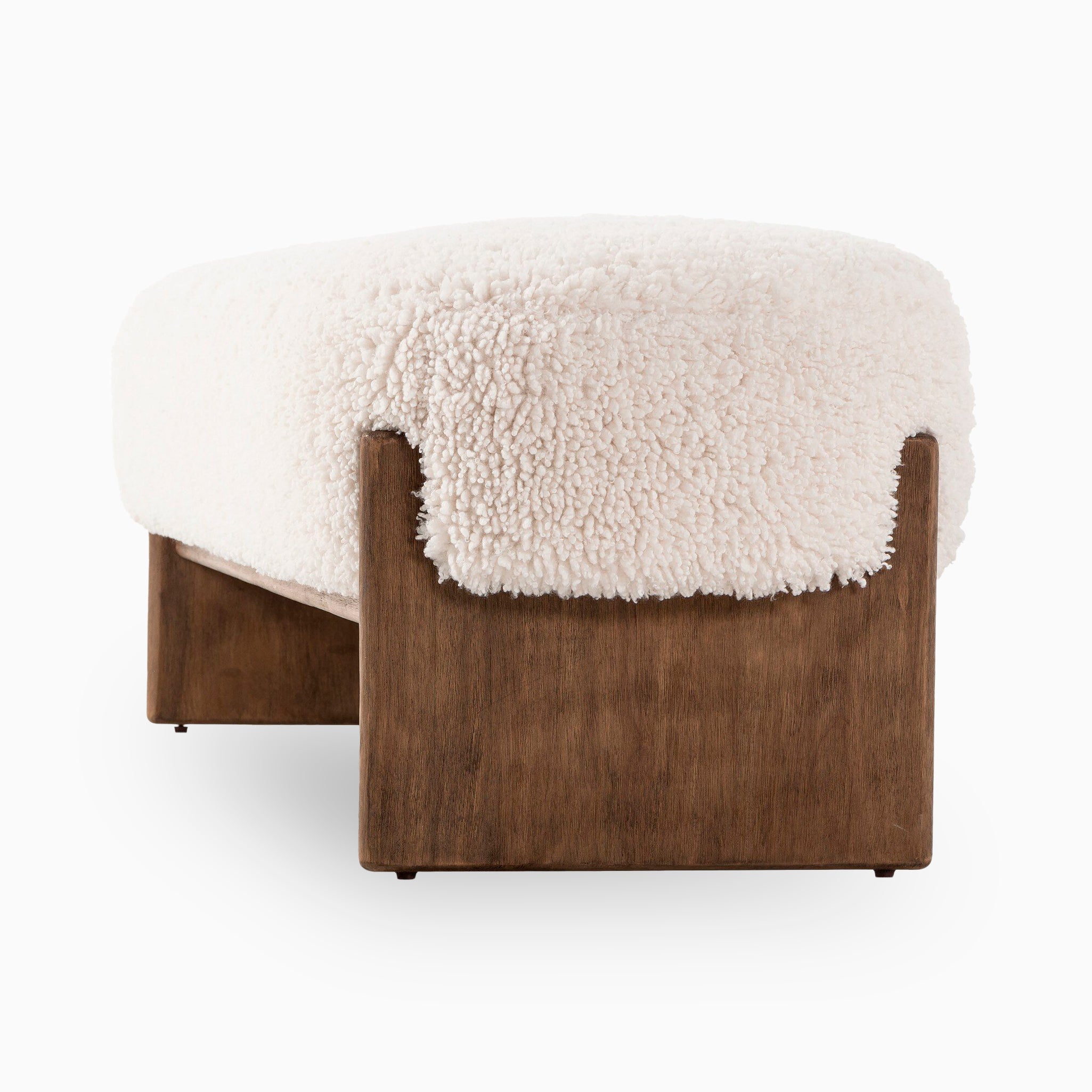 Amira Accent Bench in Andes Natural, 75.5"