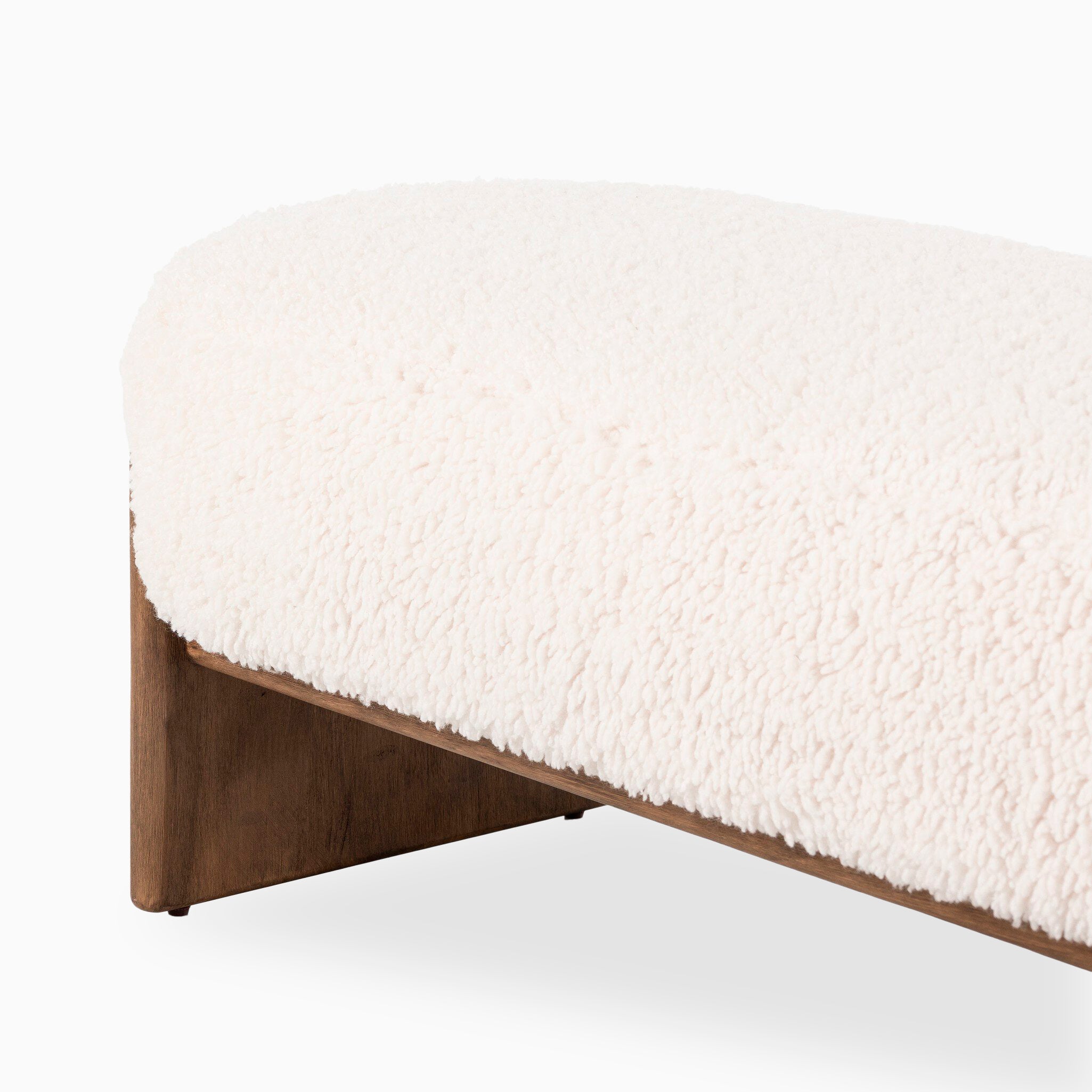 Amira Accent Bench in Andes Natural, 75.5"