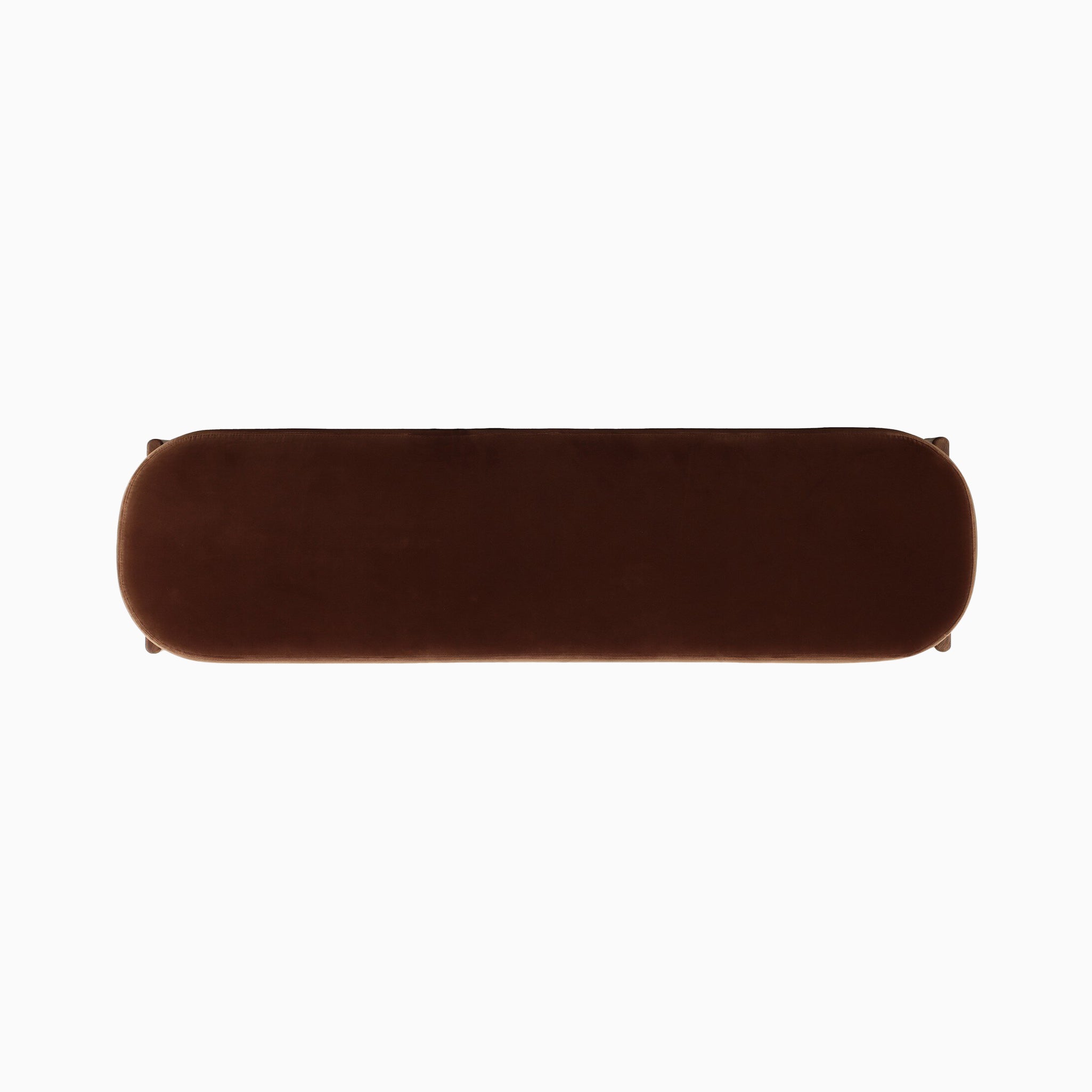 Amira Accent Bench in Surrey Ochre, 75.5"