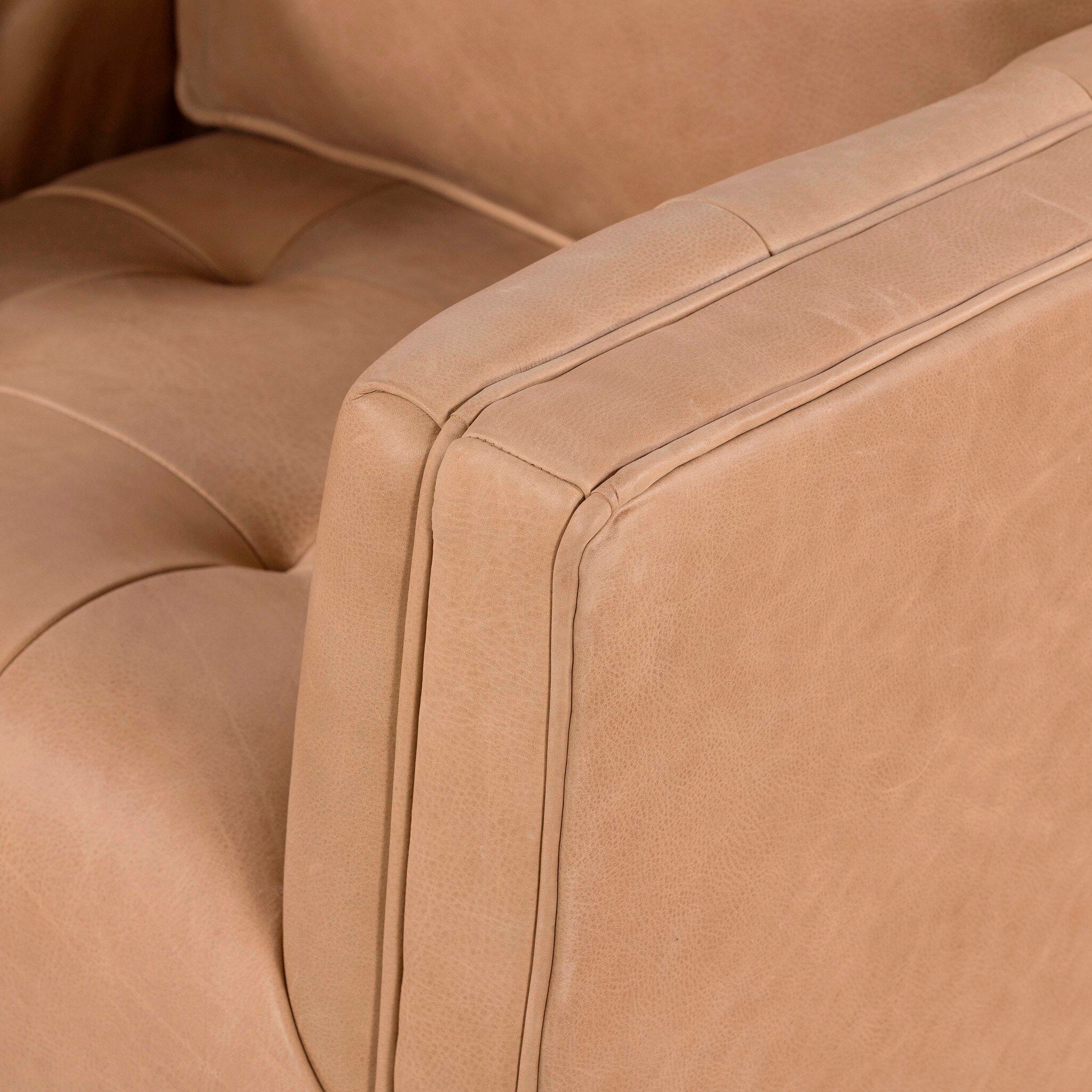 Landry Swivel Chair in Palermo Nude