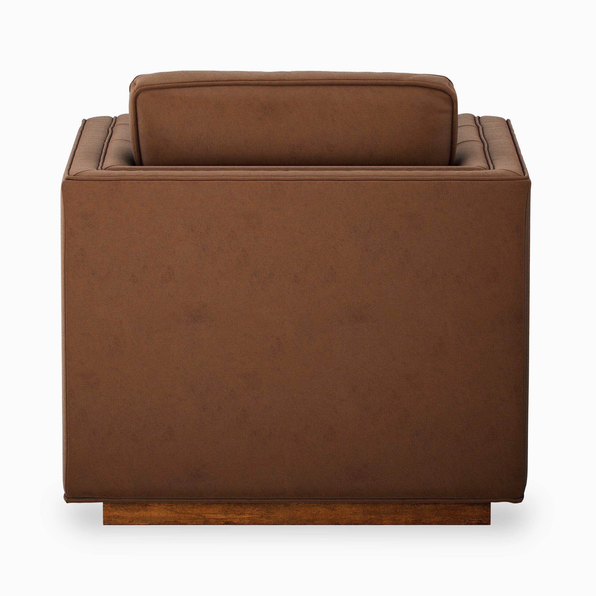 Landry Swivel Chair in Maestro Cigar