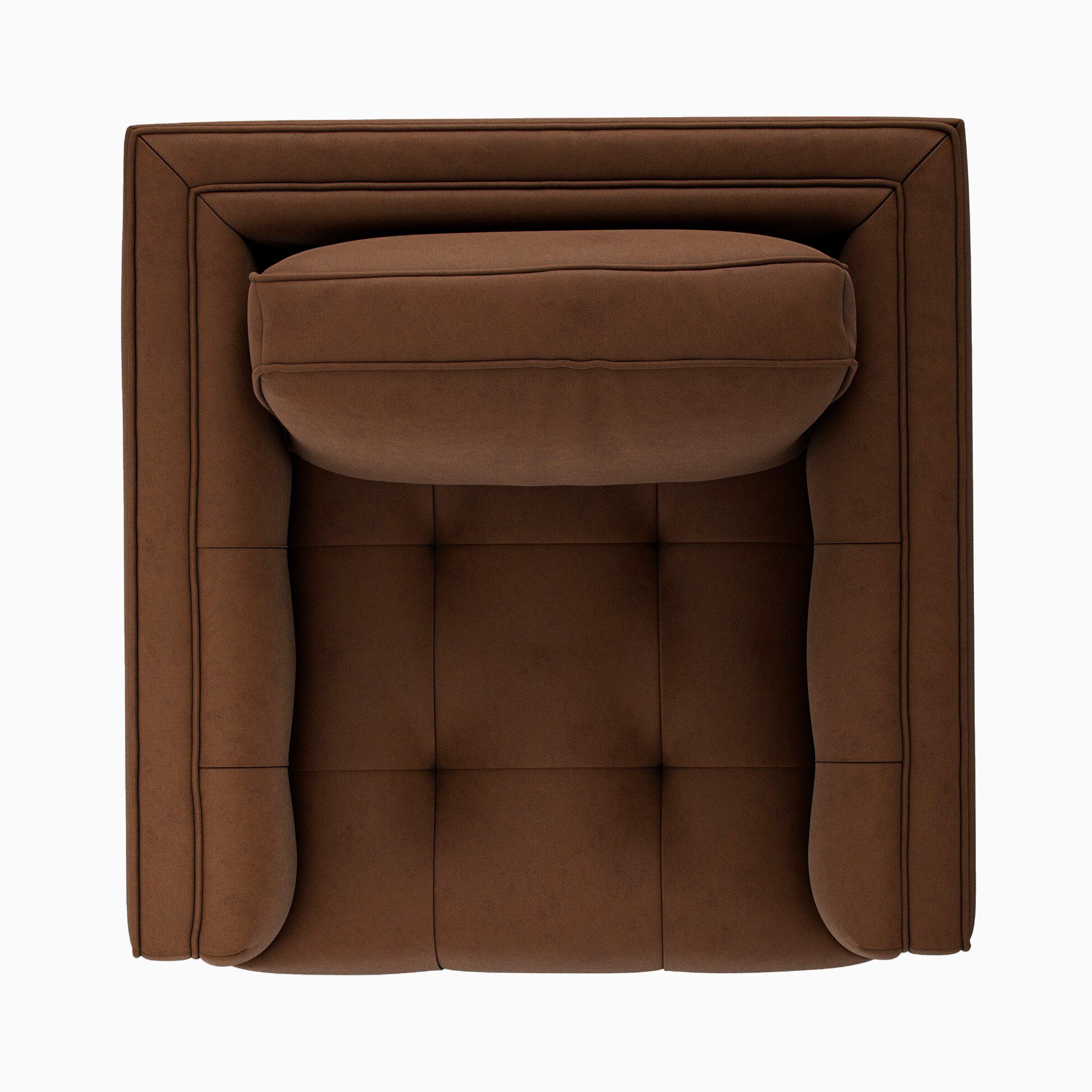 Landry Swivel Chair in Maestro Cigar