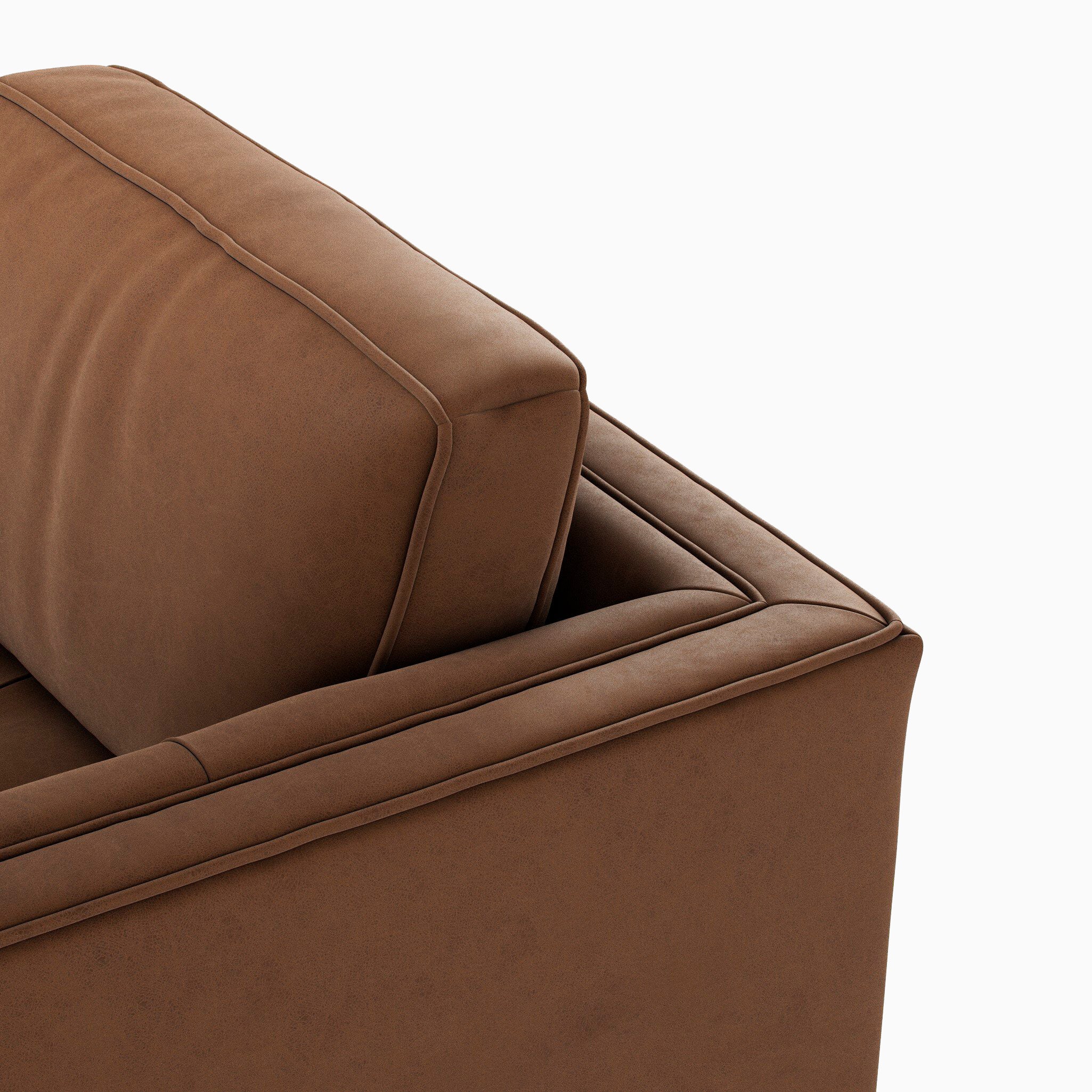 Landry Swivel Chair in Maestro Cigar