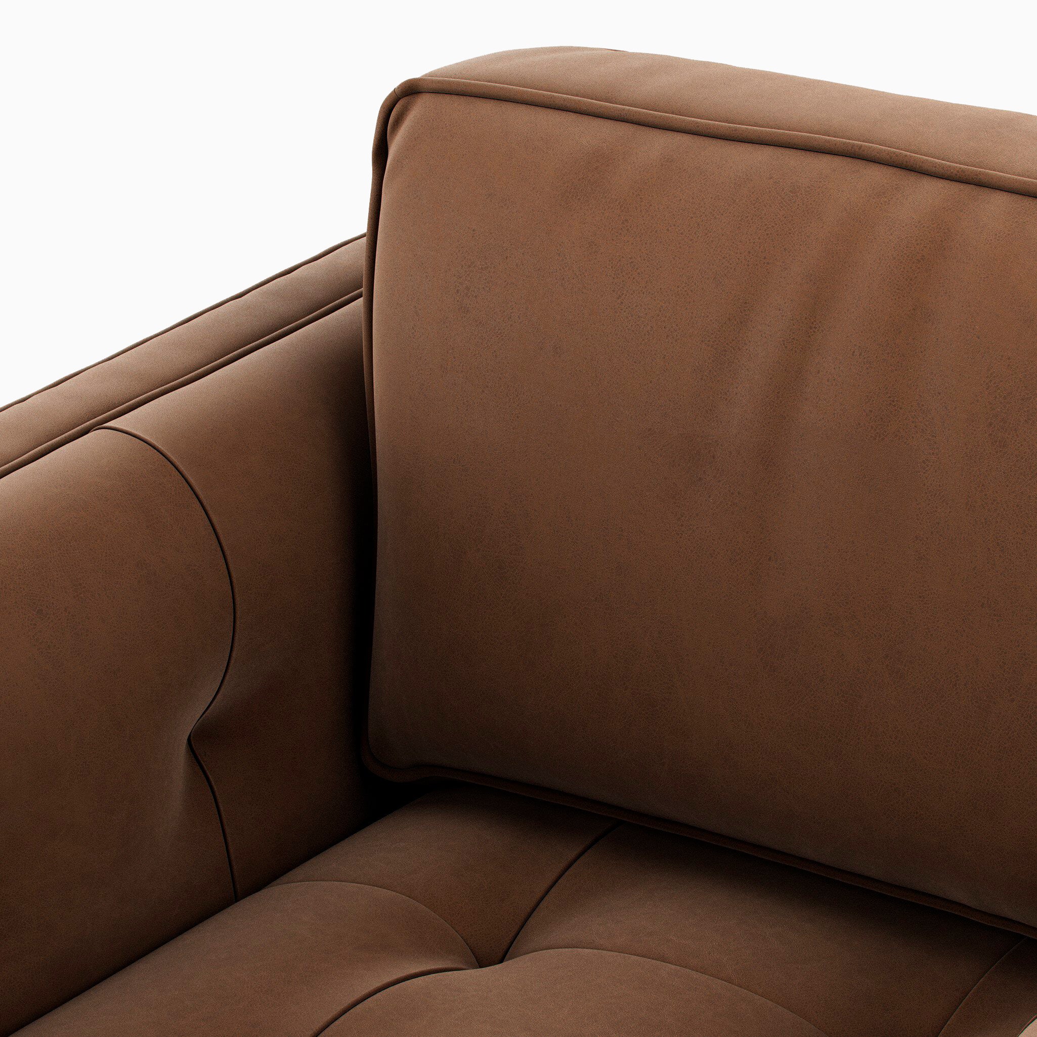 Landry Swivel Chair in Maestro Cigar