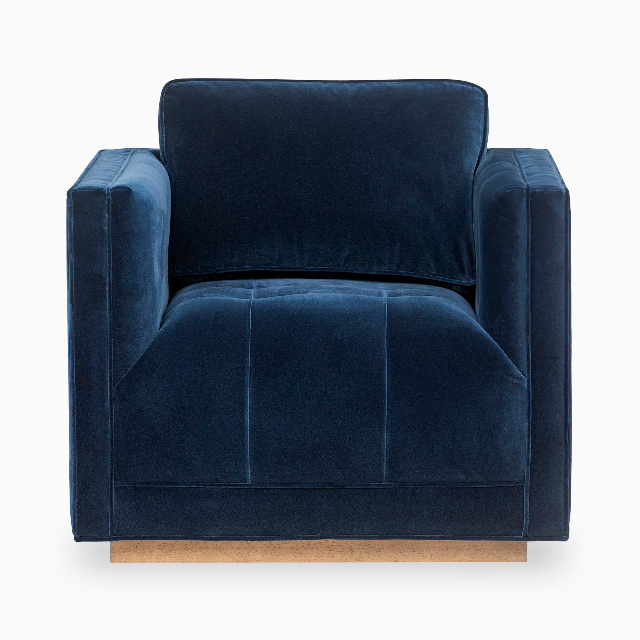 Landry Swivel Chair in Surrey Midnight