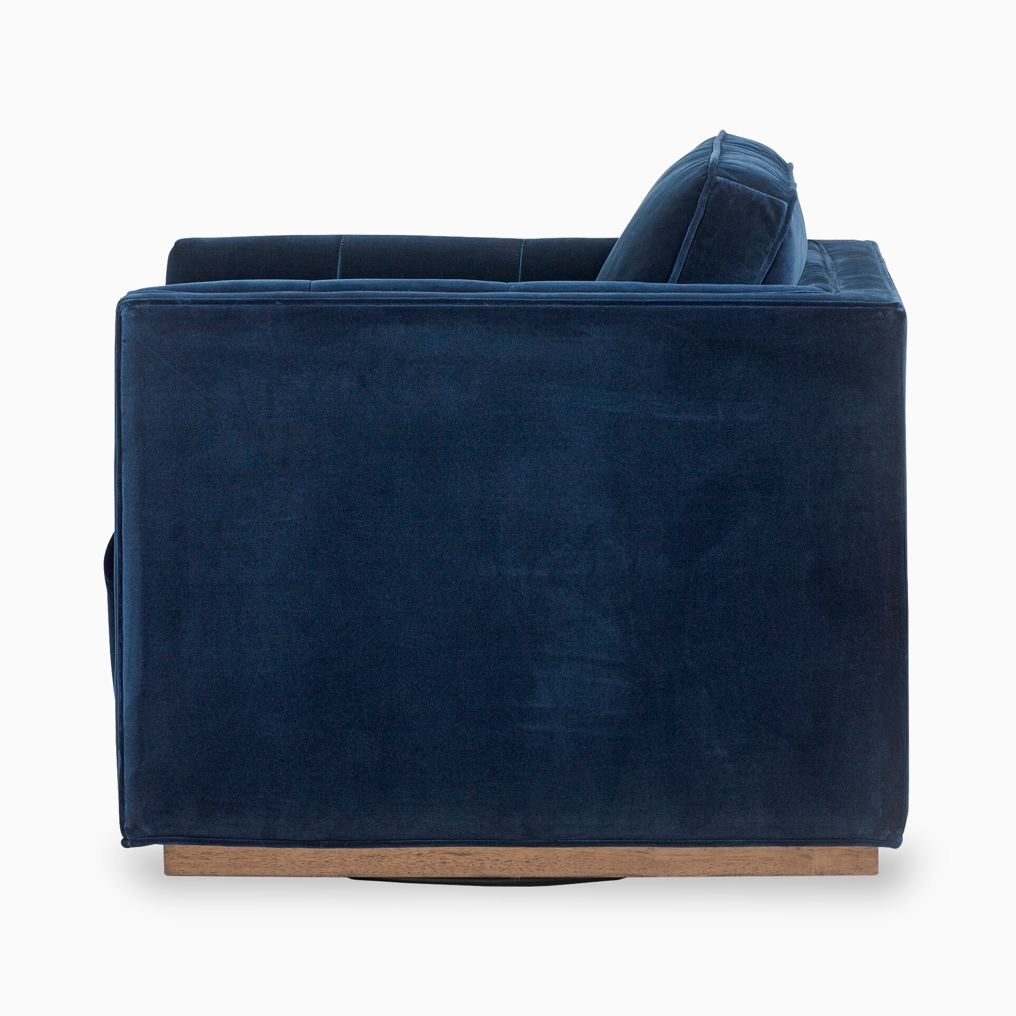 Landry Swivel Chair in Surrey Midnight