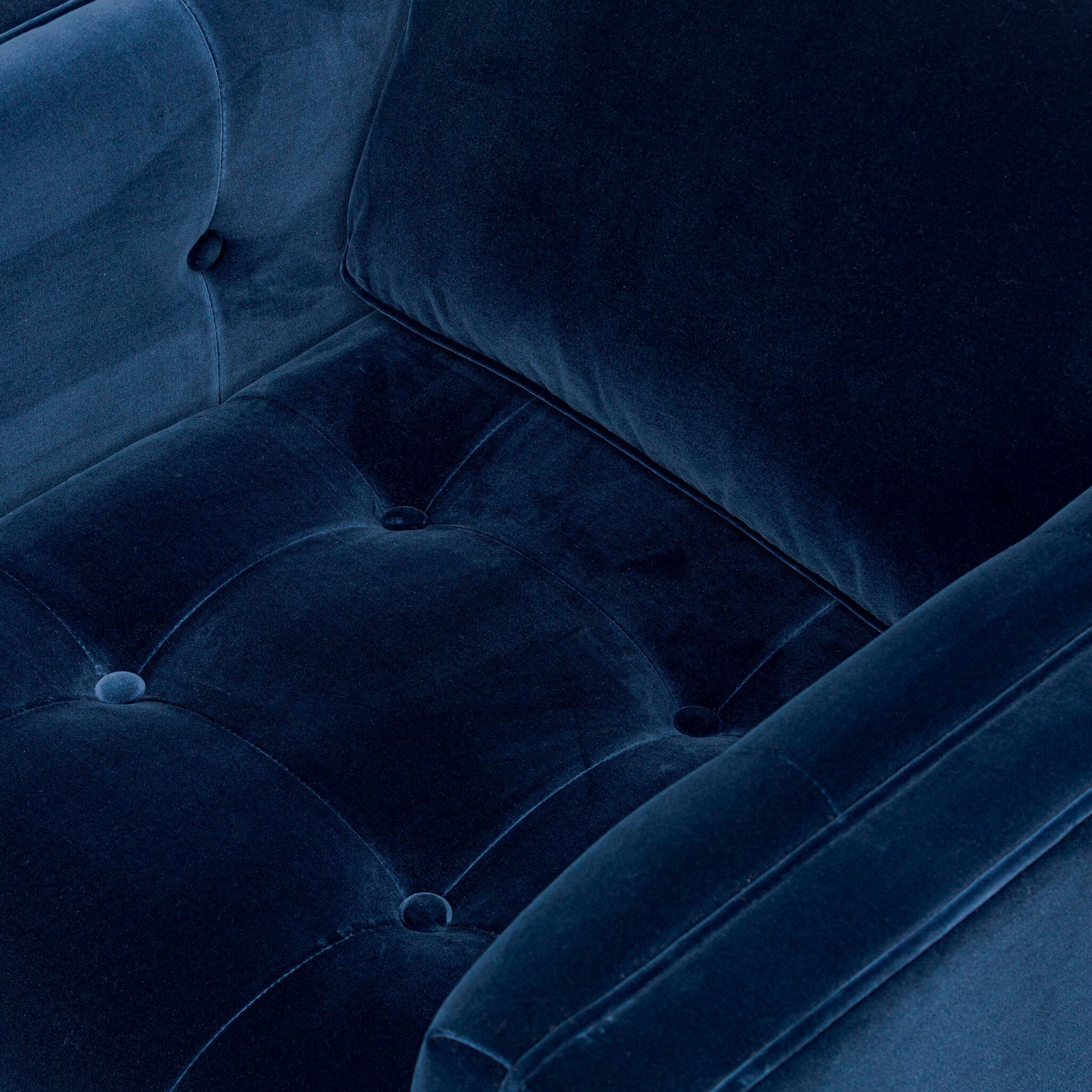 Landry Swivel Chair in Surrey Midnight