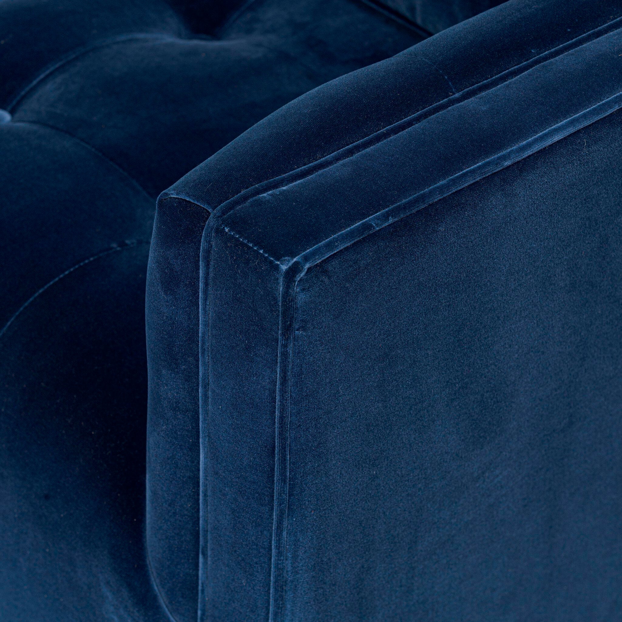 Landry Swivel Chair in Surrey Midnight