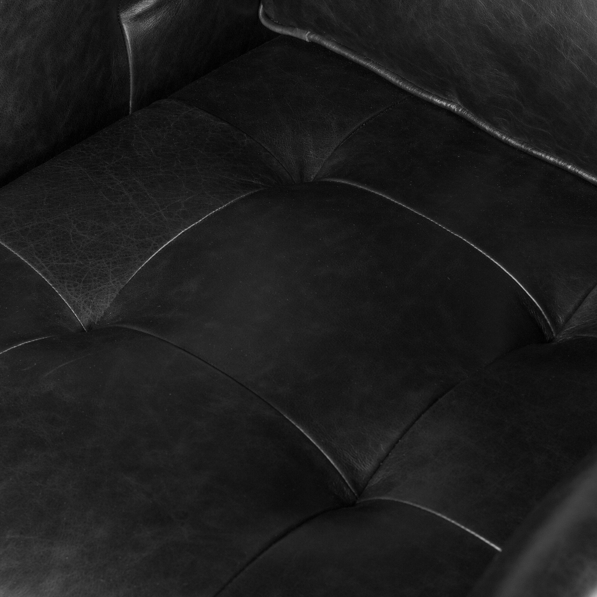 Landry Swivel Chair in Sonoma Black