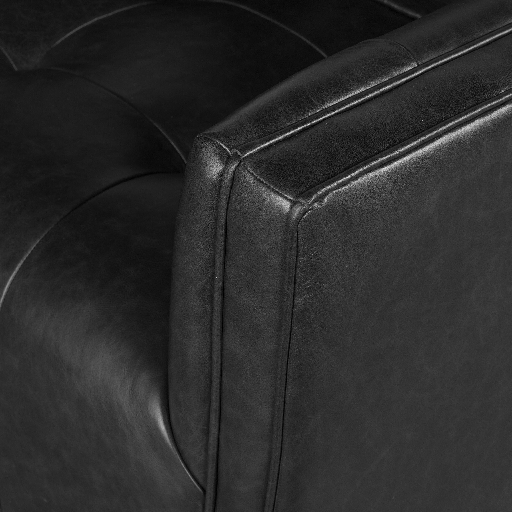 Landry Swivel Chair in Sonoma Black