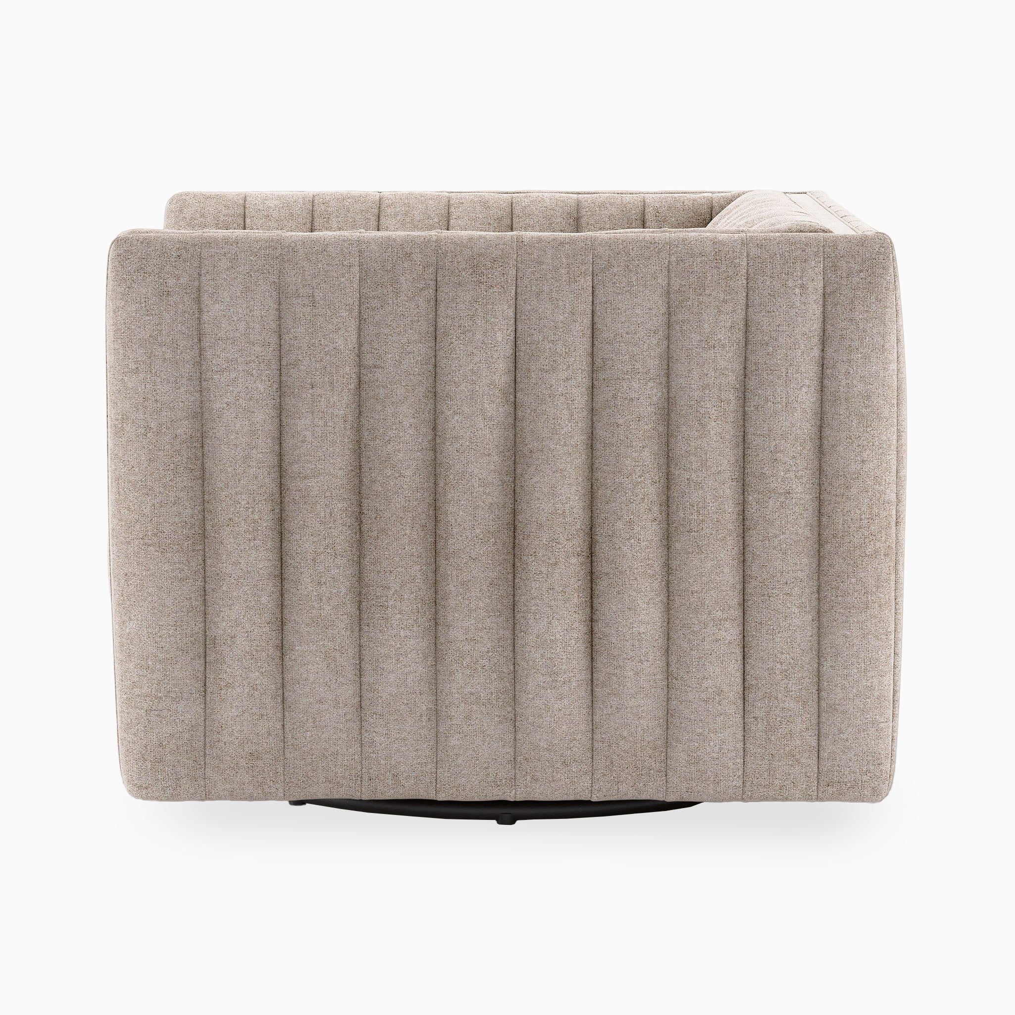 Mercer Swivel Chair in Orly Natural