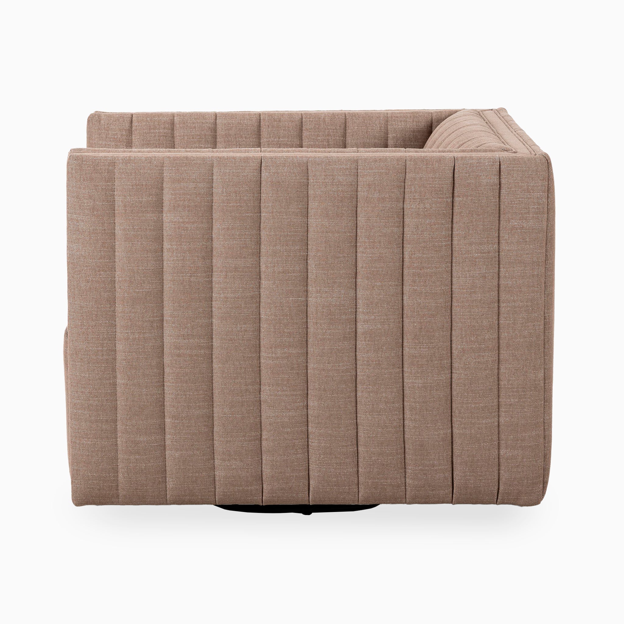 Mercer Swivel Chair in Crypton Nomad Taupe