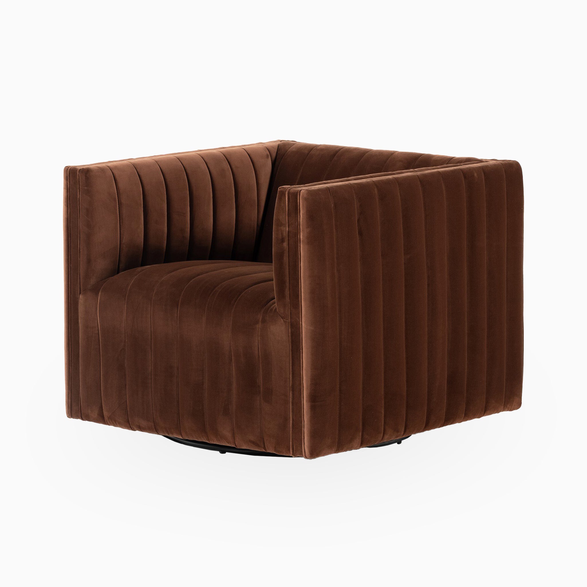 Mercer Swivel Chair in Surrey Auburn