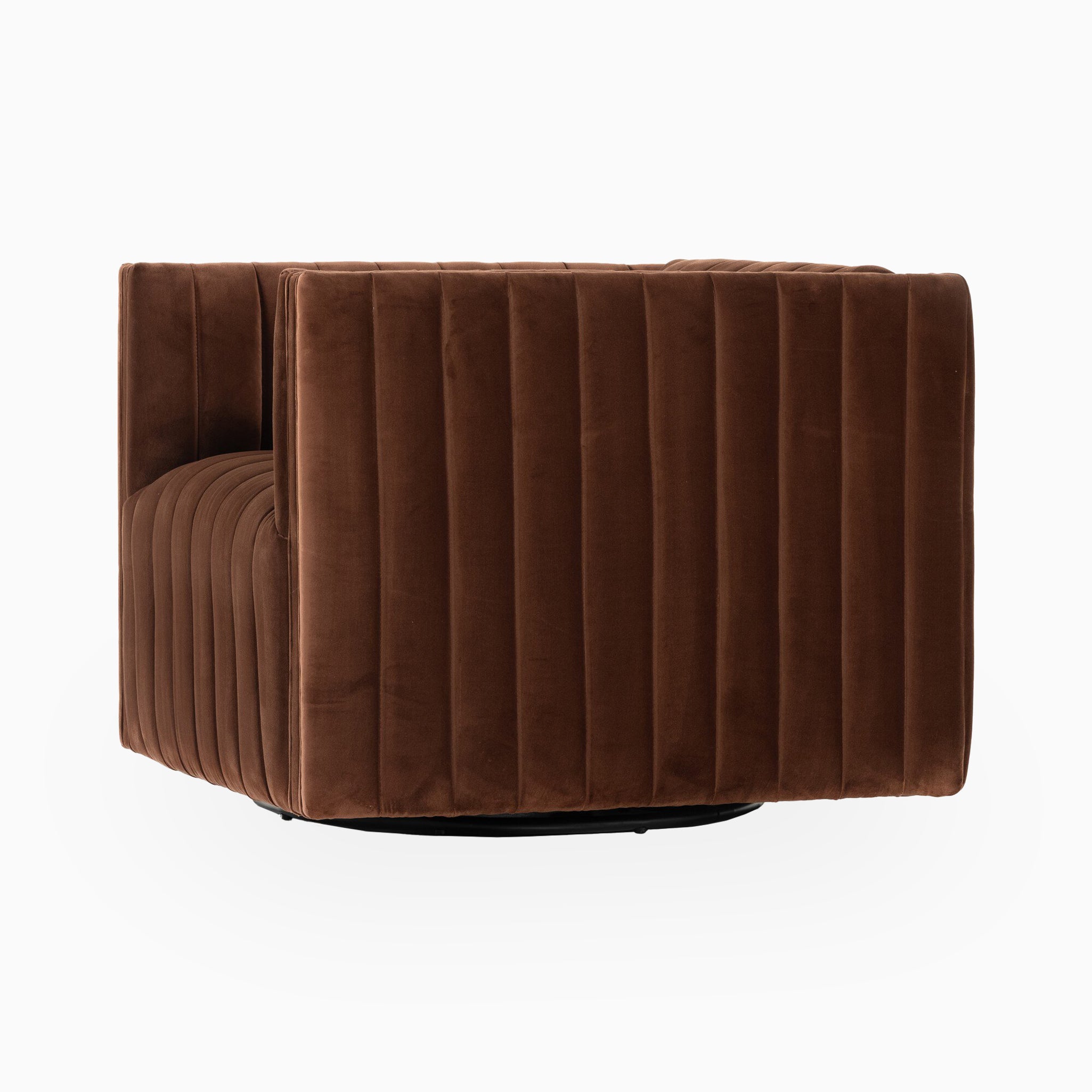 Mercer Swivel Chair in Surrey Auburn