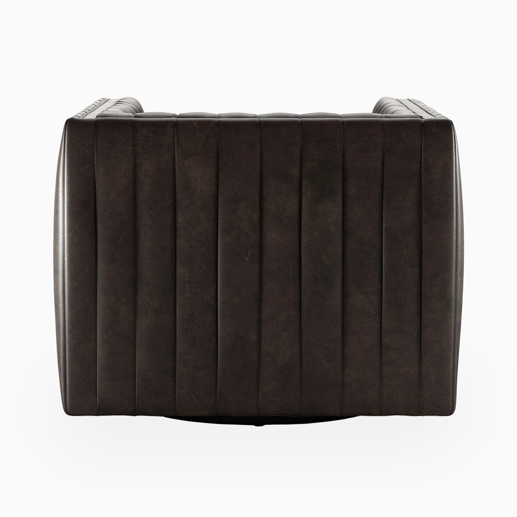 Mercer Swivel Chair in Deacon Wolf