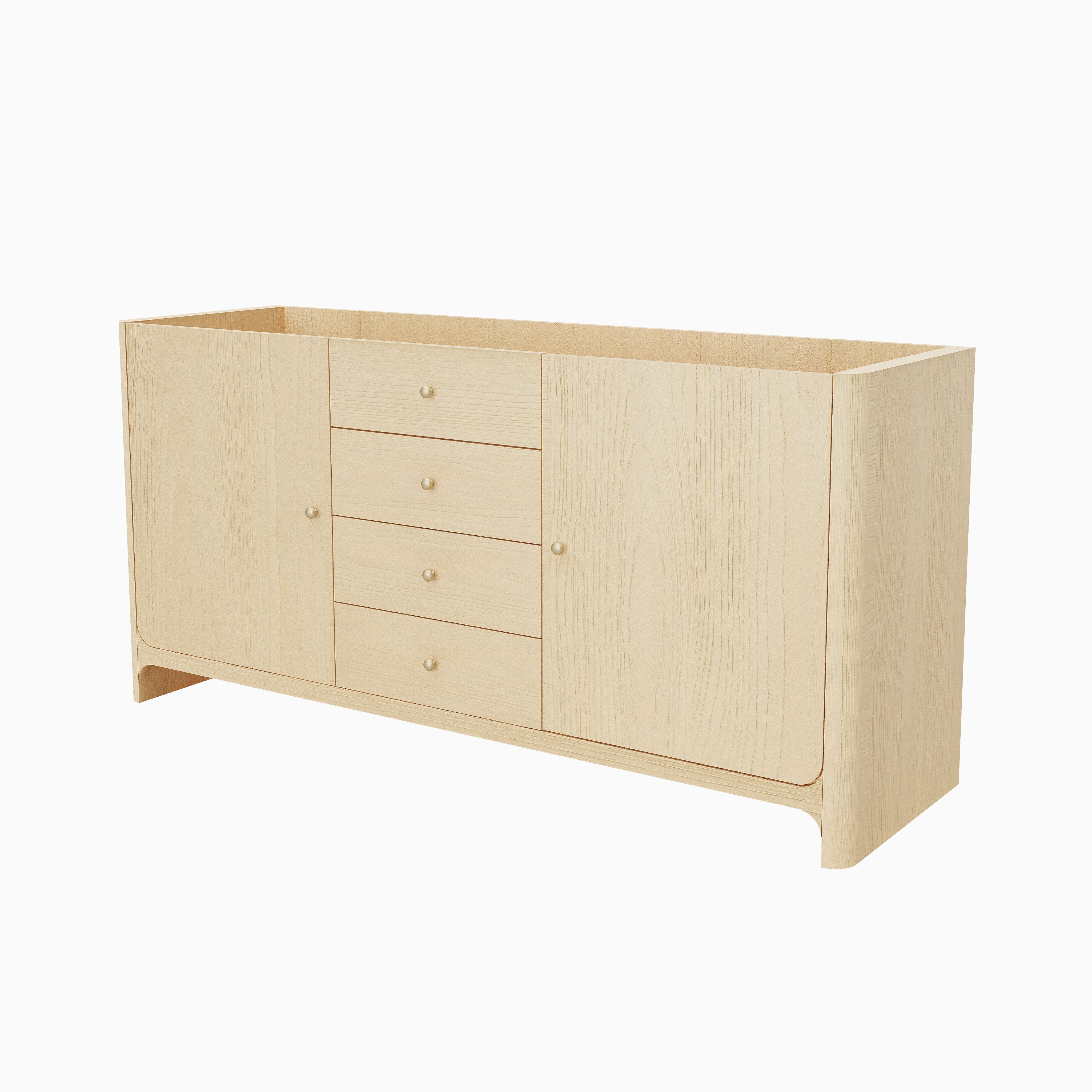 Colton 72" Double Vanity in Coastal Driftwood